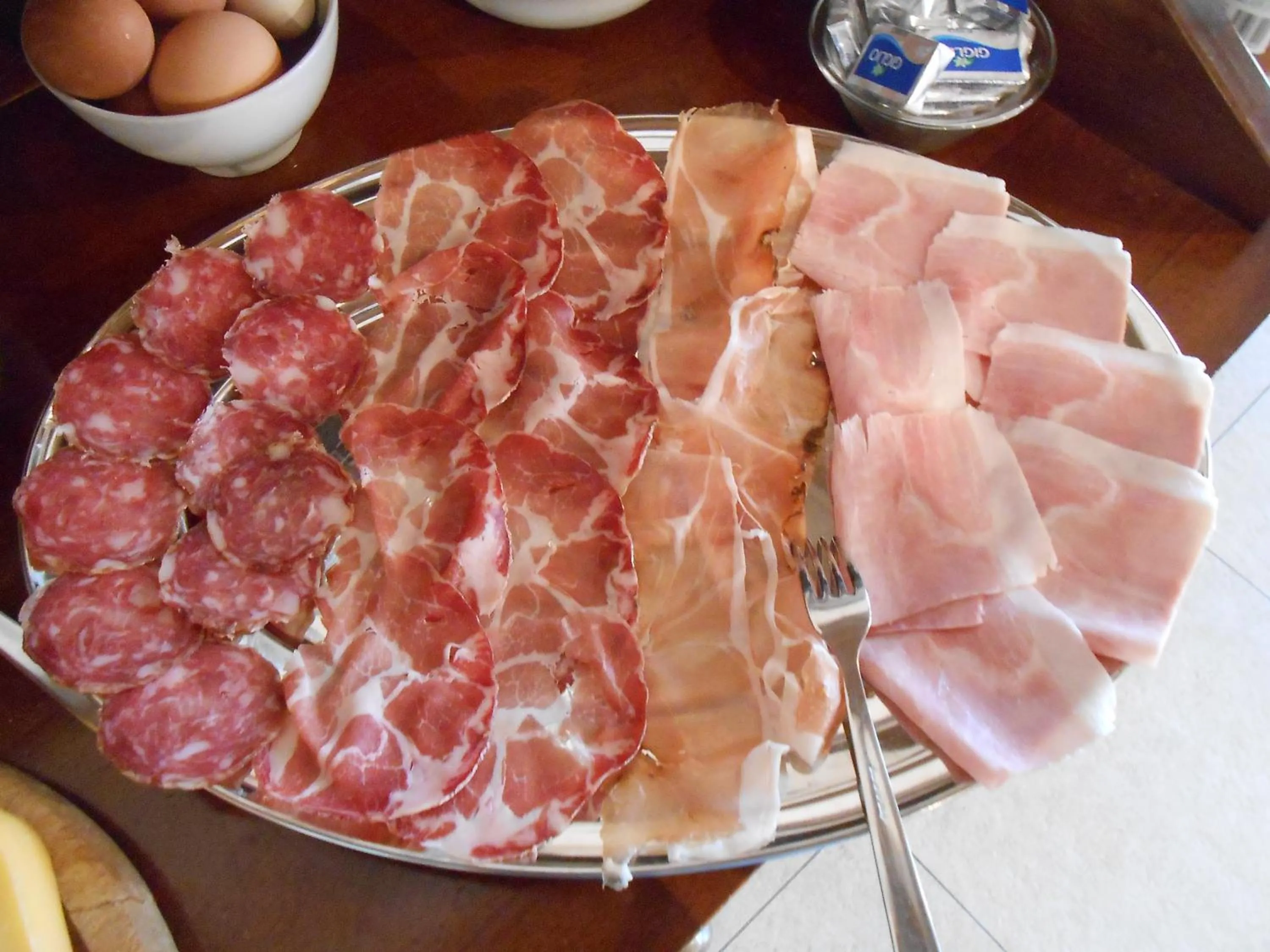 Food close-up in Corte Davini Agriturismo