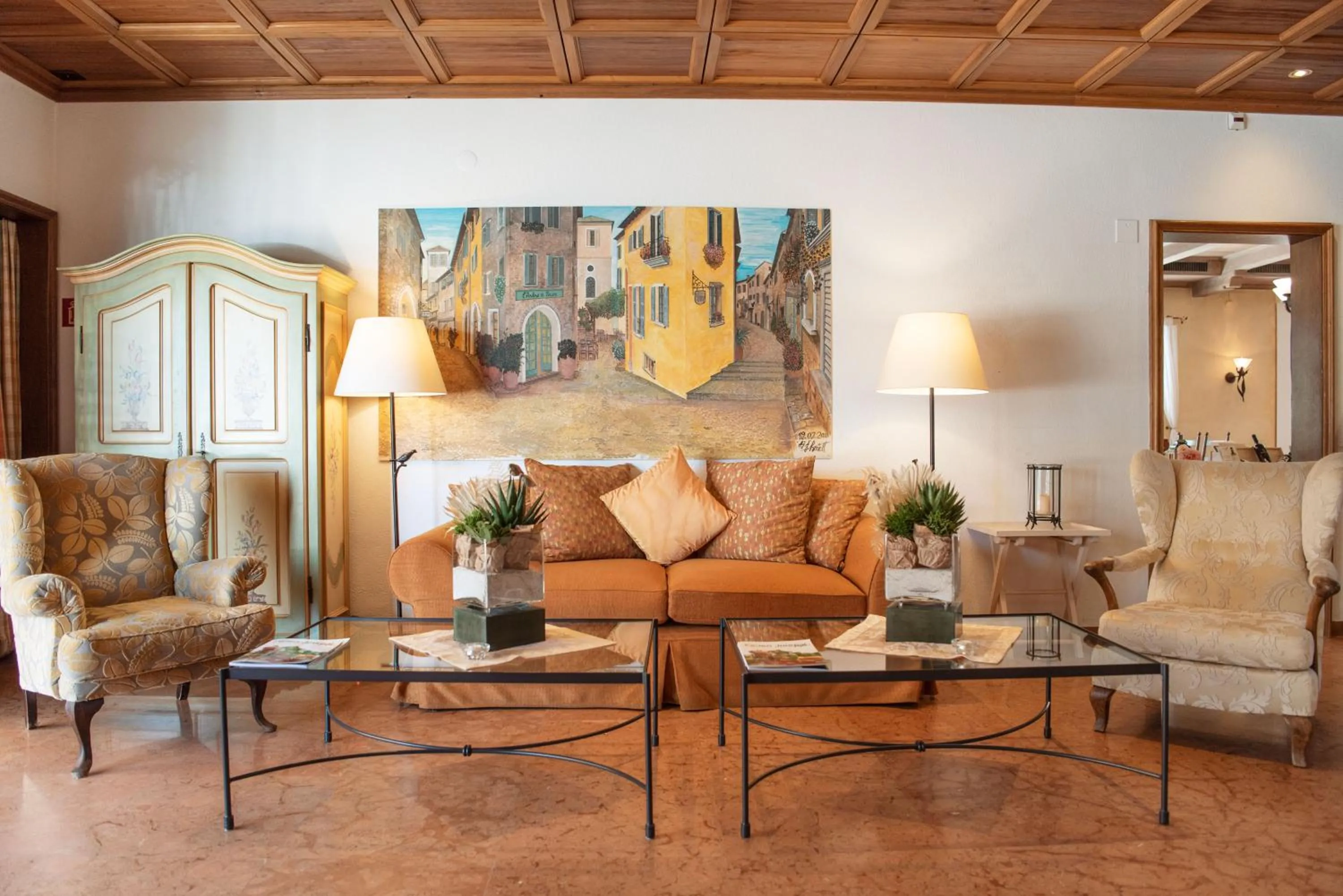 Lobby or reception in Hotel Polo