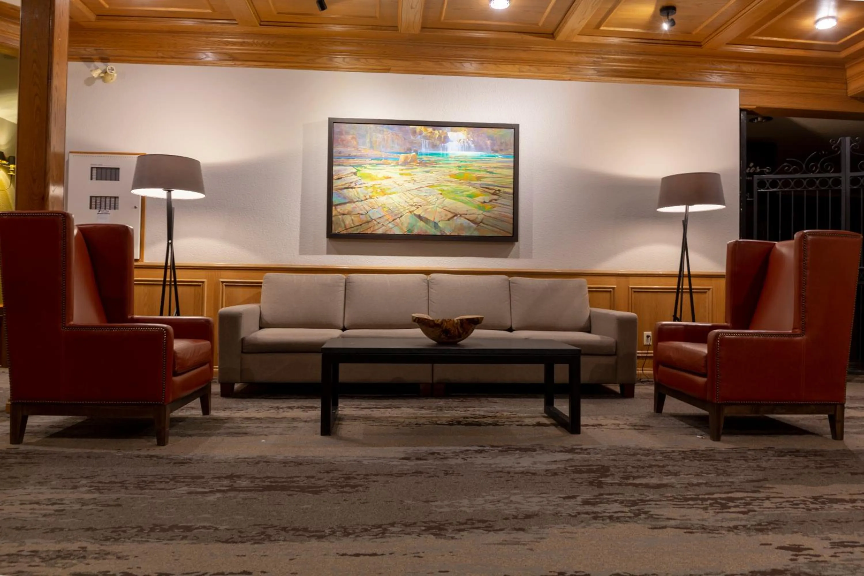 Lobby or reception in Whistler's Inn