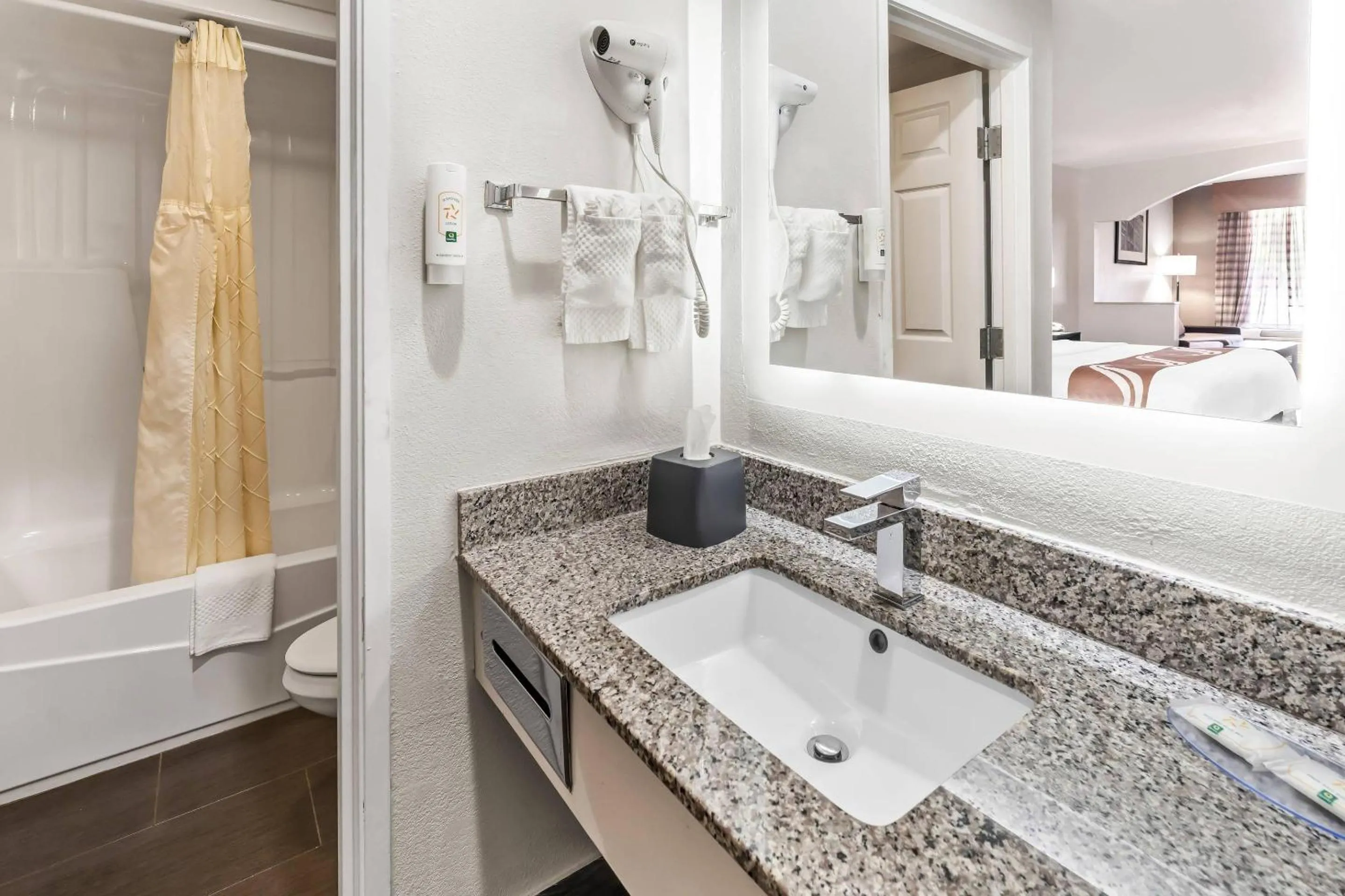 Bedroom in Quality Inn & Suites near Robins Air Force Base