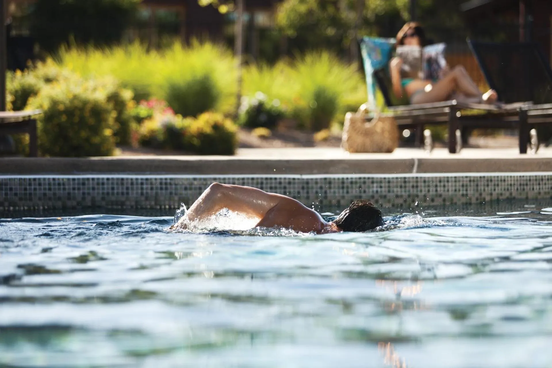 Swimming pool in Four Seasons Resort Rancho Encantado Santa Fe
