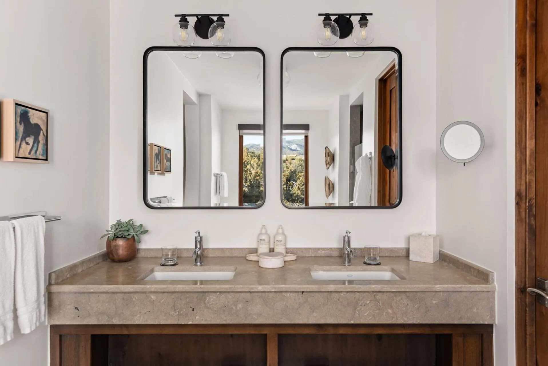 Shower in Four Seasons Resort Rancho Encantado Santa Fe