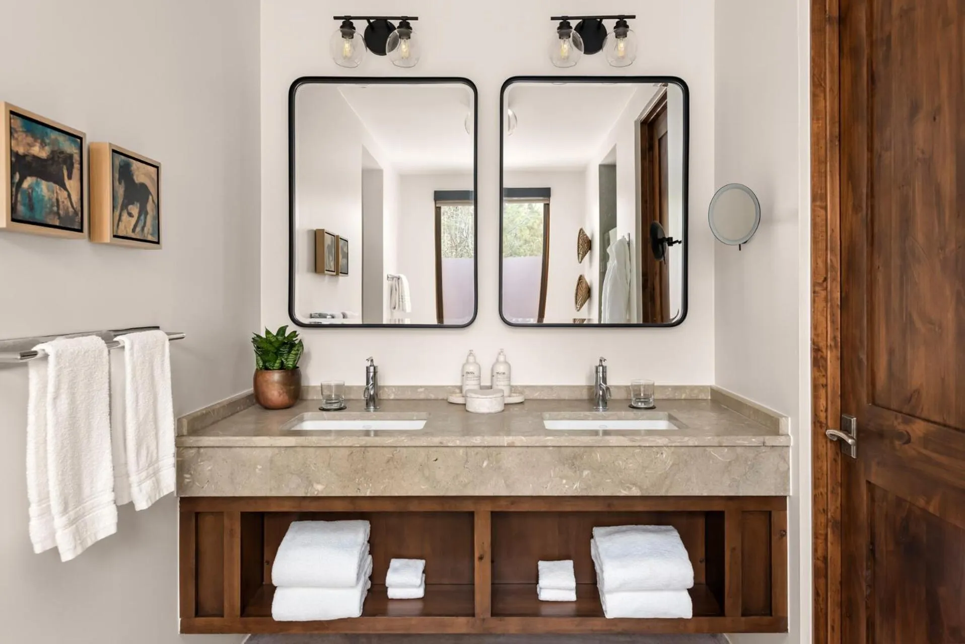 Shower in Four Seasons Resort Rancho Encantado Santa Fe