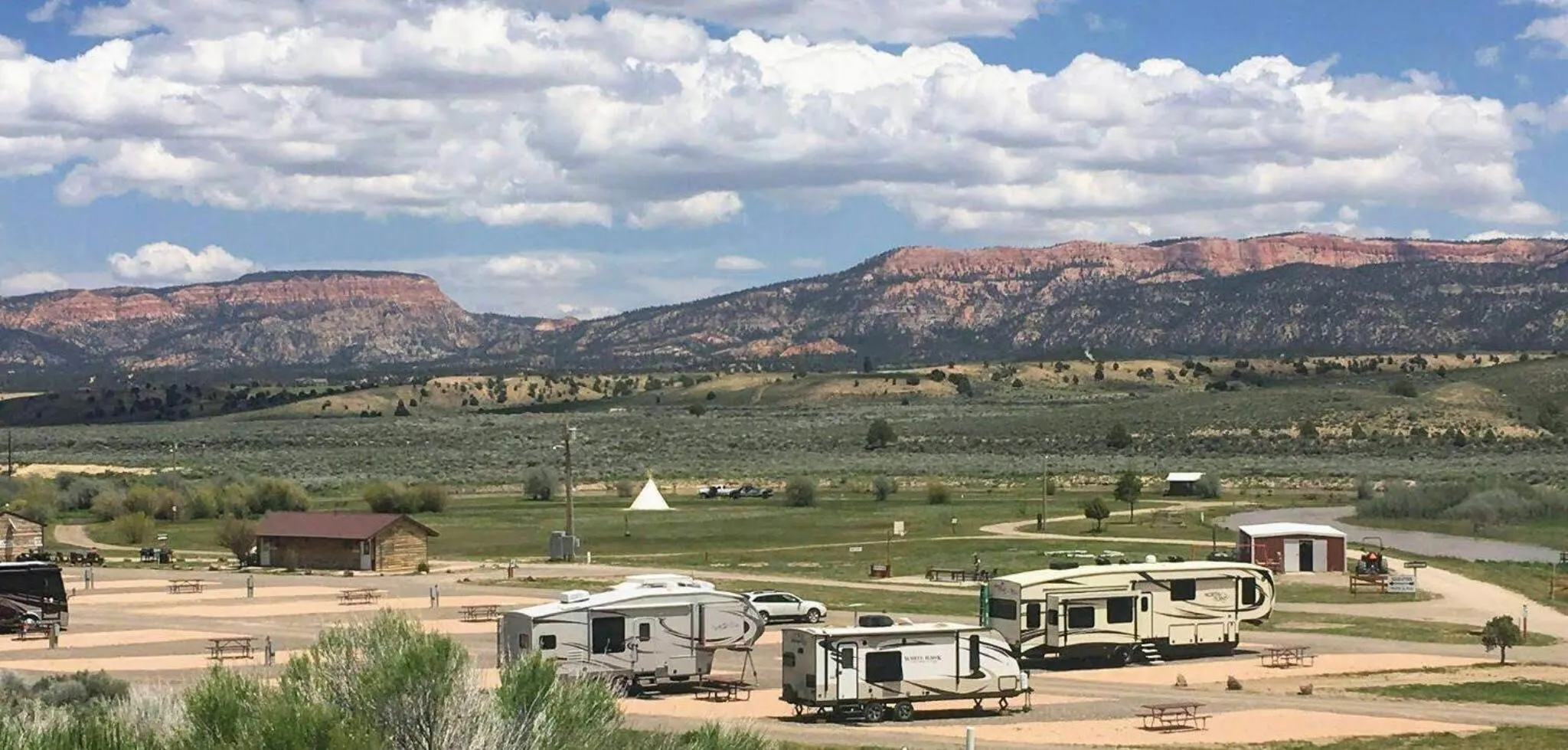 View (from property/room) in The Riverside Ranch Motel and RV Park Southern Utah
