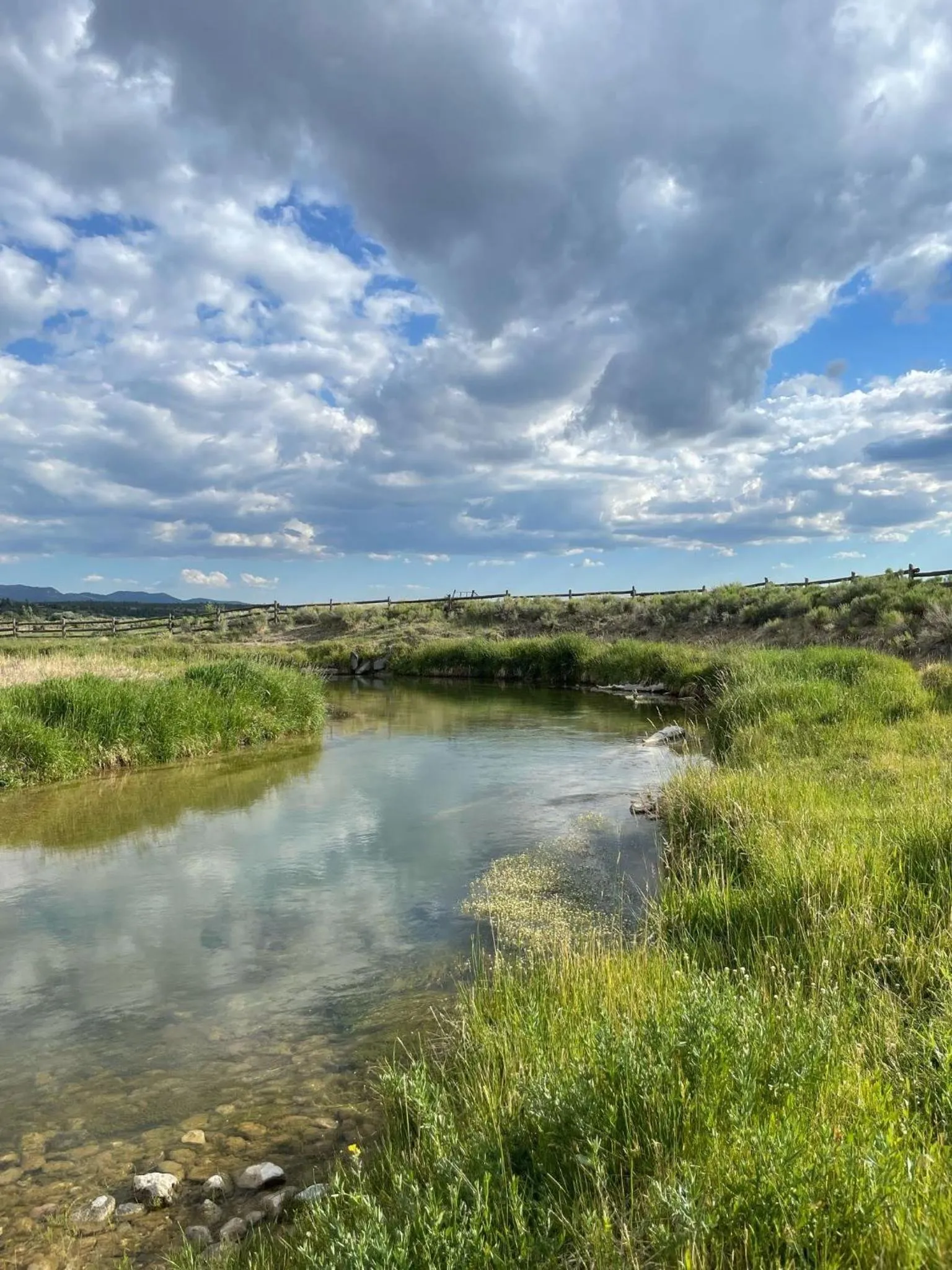 River view in The Riverside Ranch Motel and RV Park Southern Utah