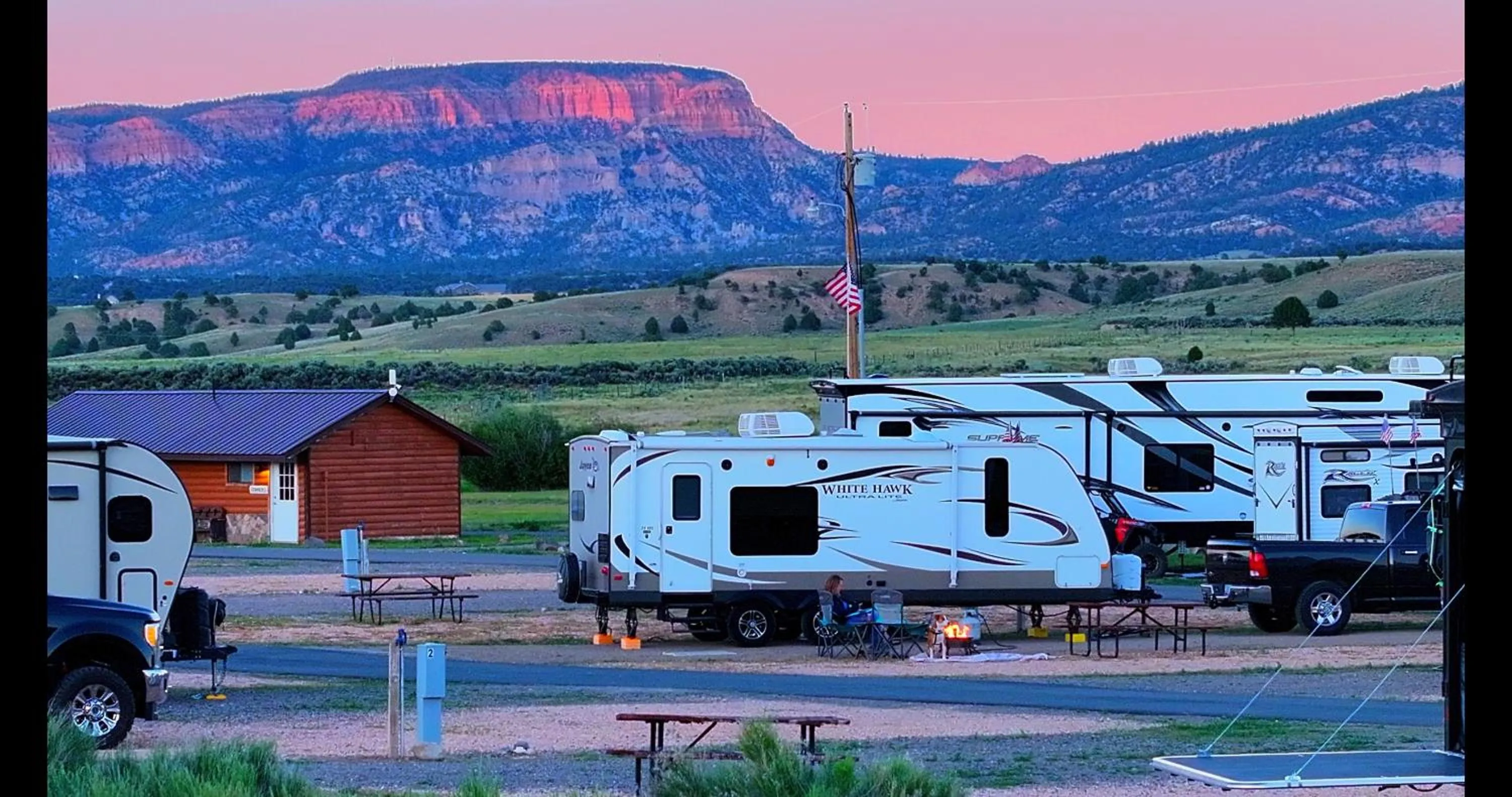 View (from property/room) in The Riverside Ranch Motel and RV Park Southern Utah