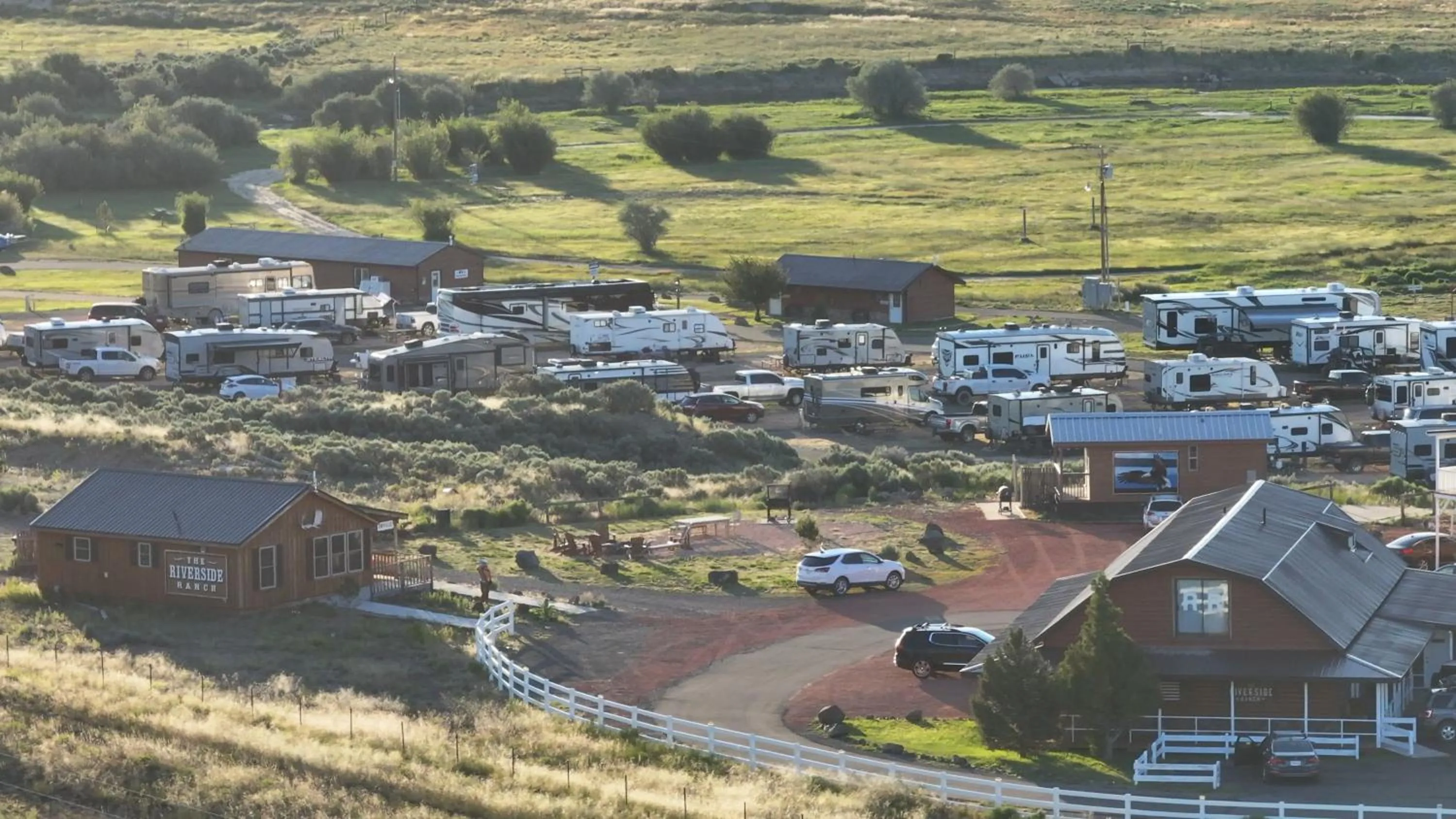 Bird's eye view in The Riverside Ranch Motel and RV Park Southern Utah
