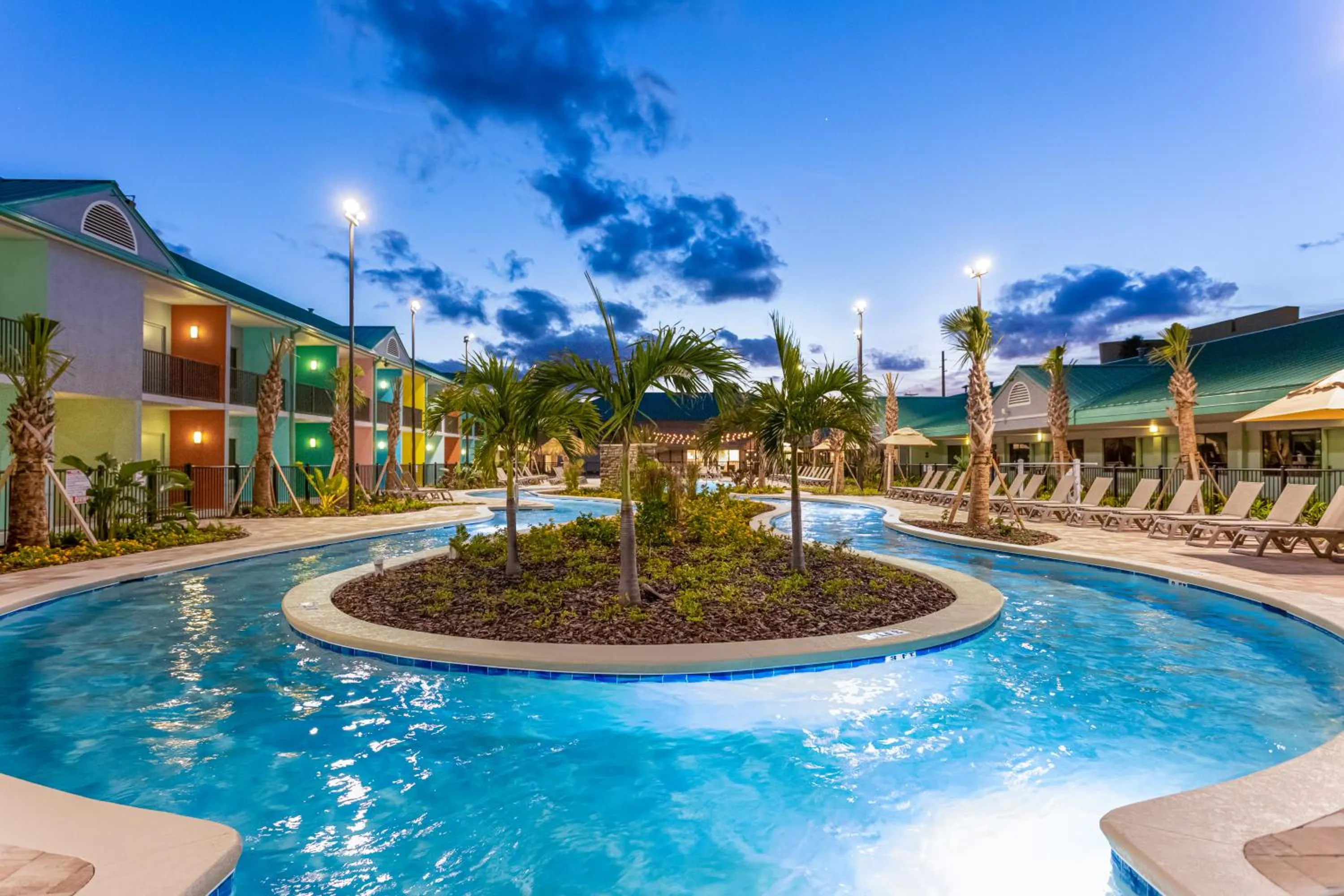 Pool view in Beachside Hotel & Suites Cocoa Beach - Port Canaveral