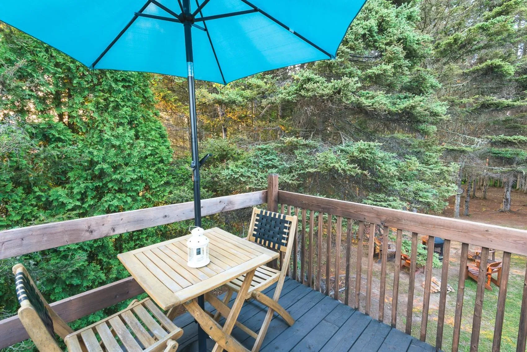 Patio in Au Sommet du Fjord