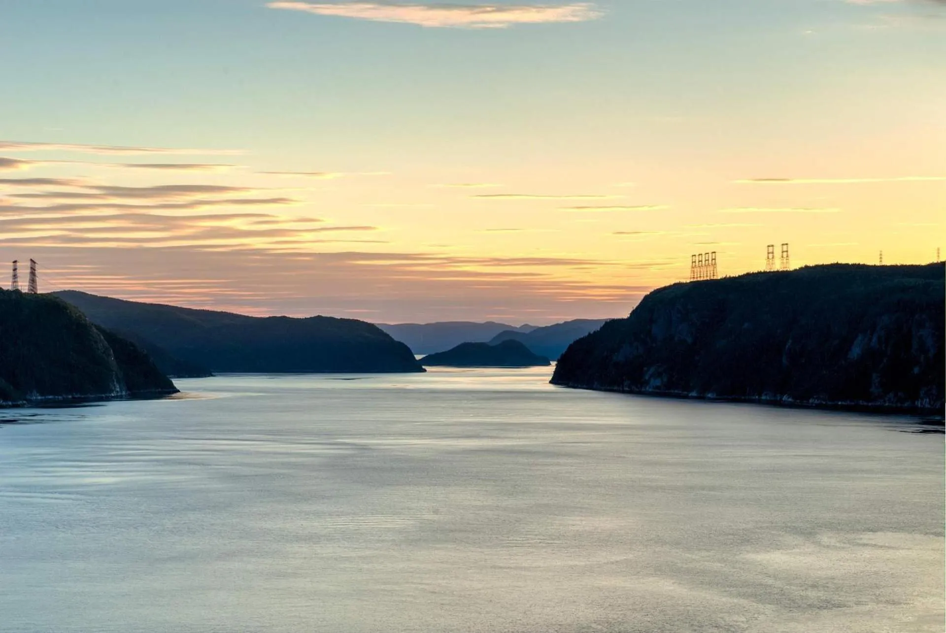 Natural landscape in Au Sommet du Fjord