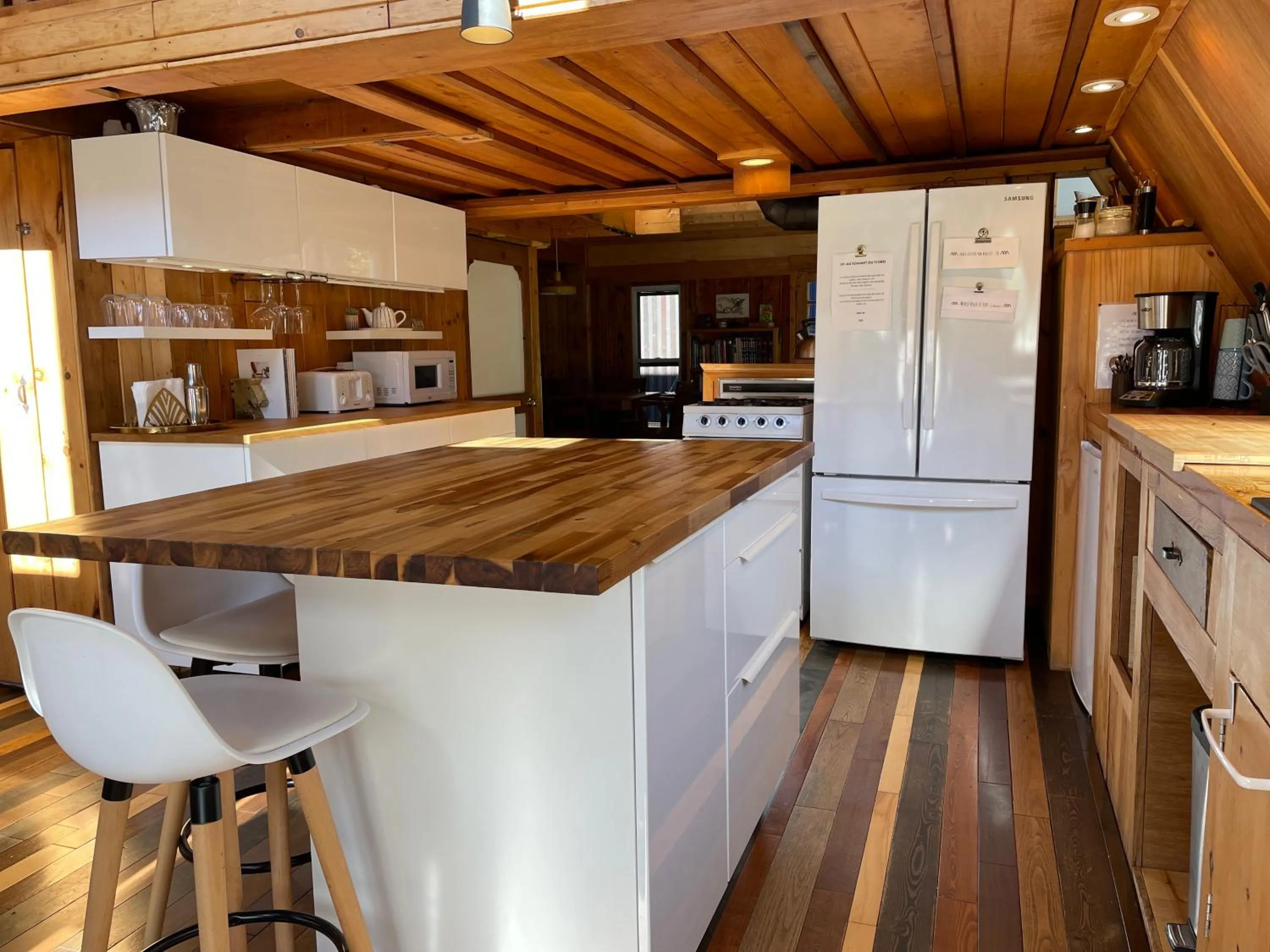 kitchen in Au Sommet du Fjord