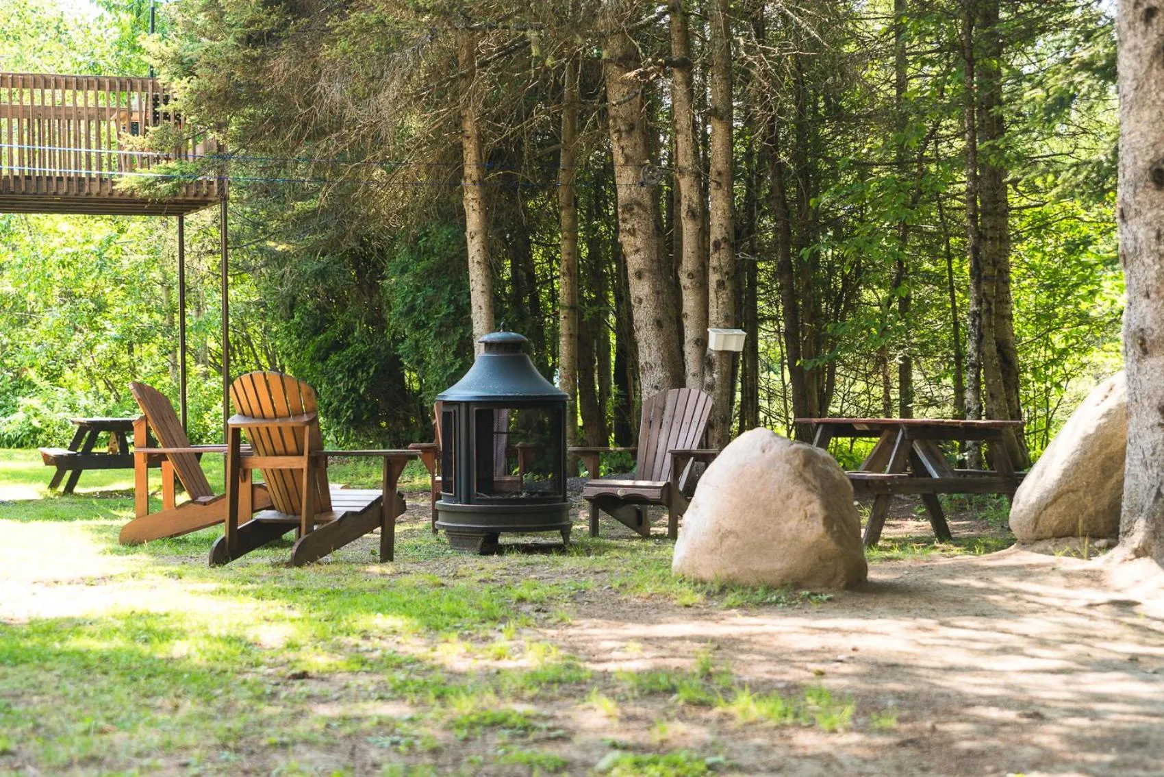 BBQ facilities in Au Sommet du Fjord