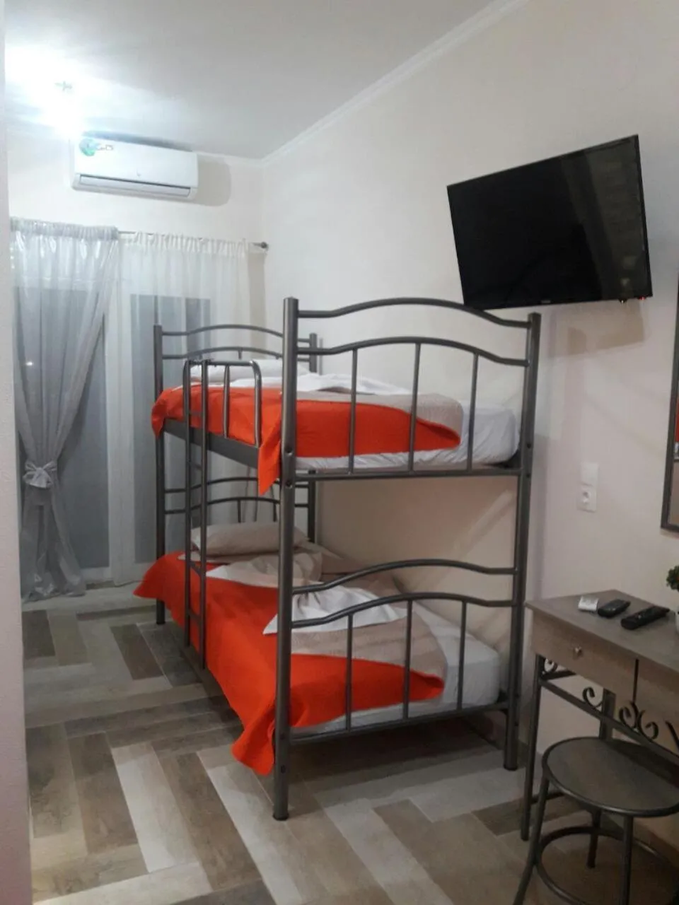 Bed in Christodoulos Eleftheria House