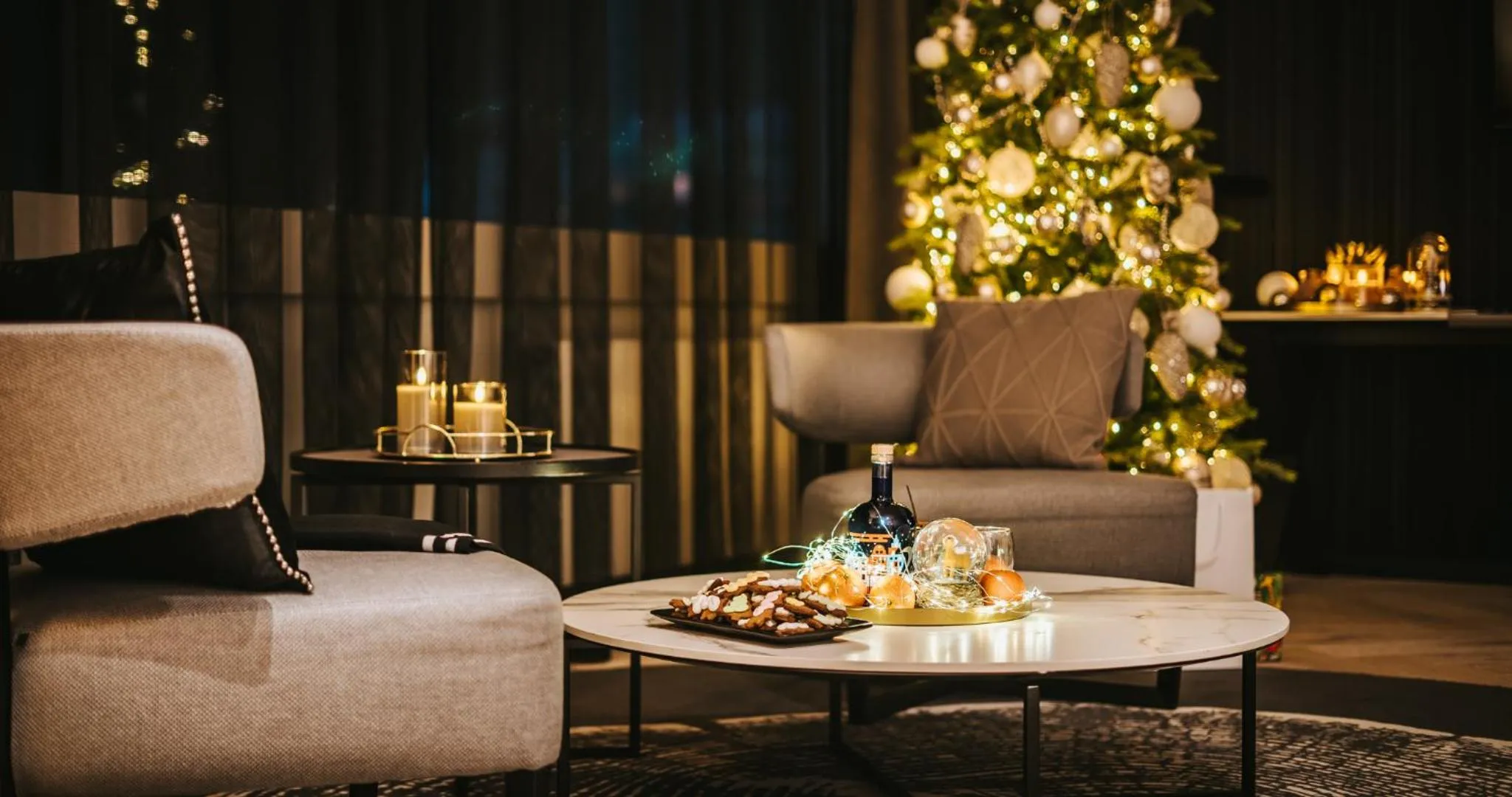 Living room in Tallink City Hotel