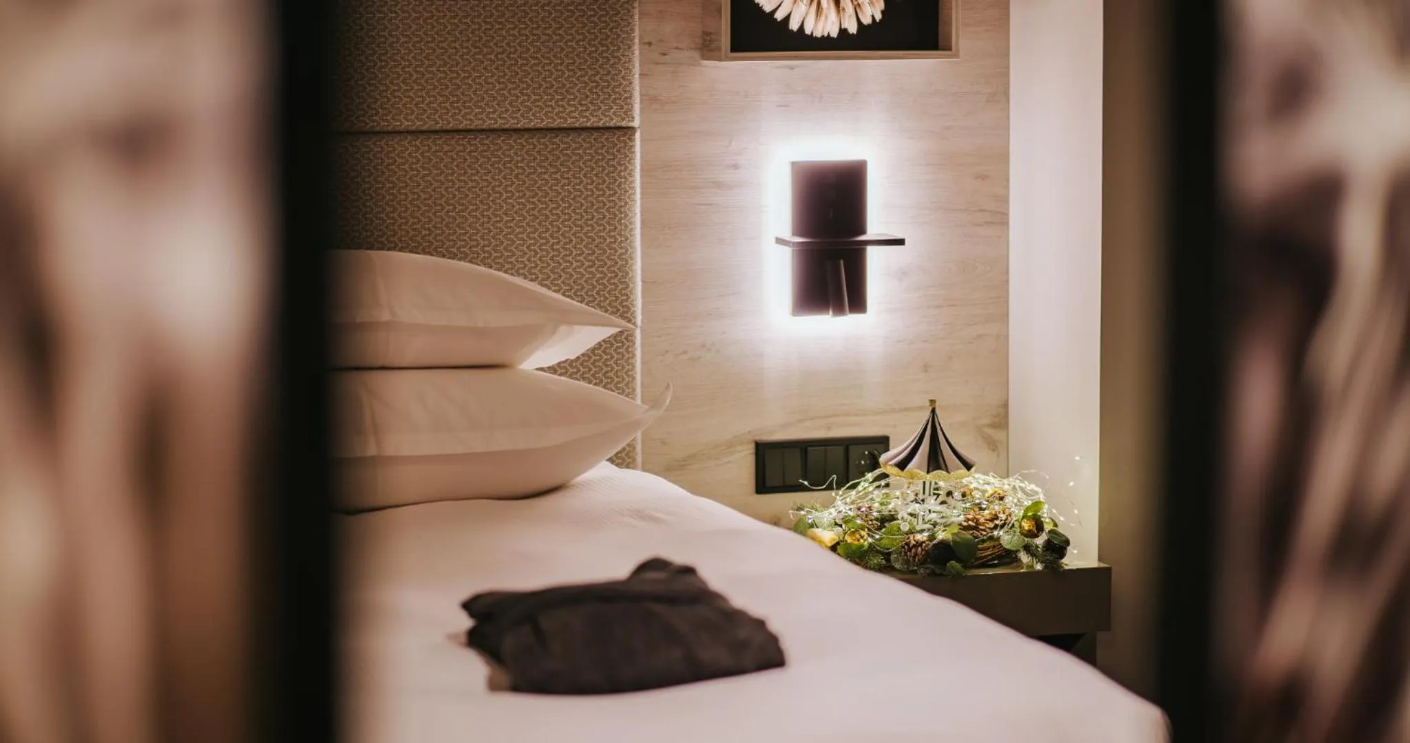 Bedroom, Bed in Tallink City Hotel