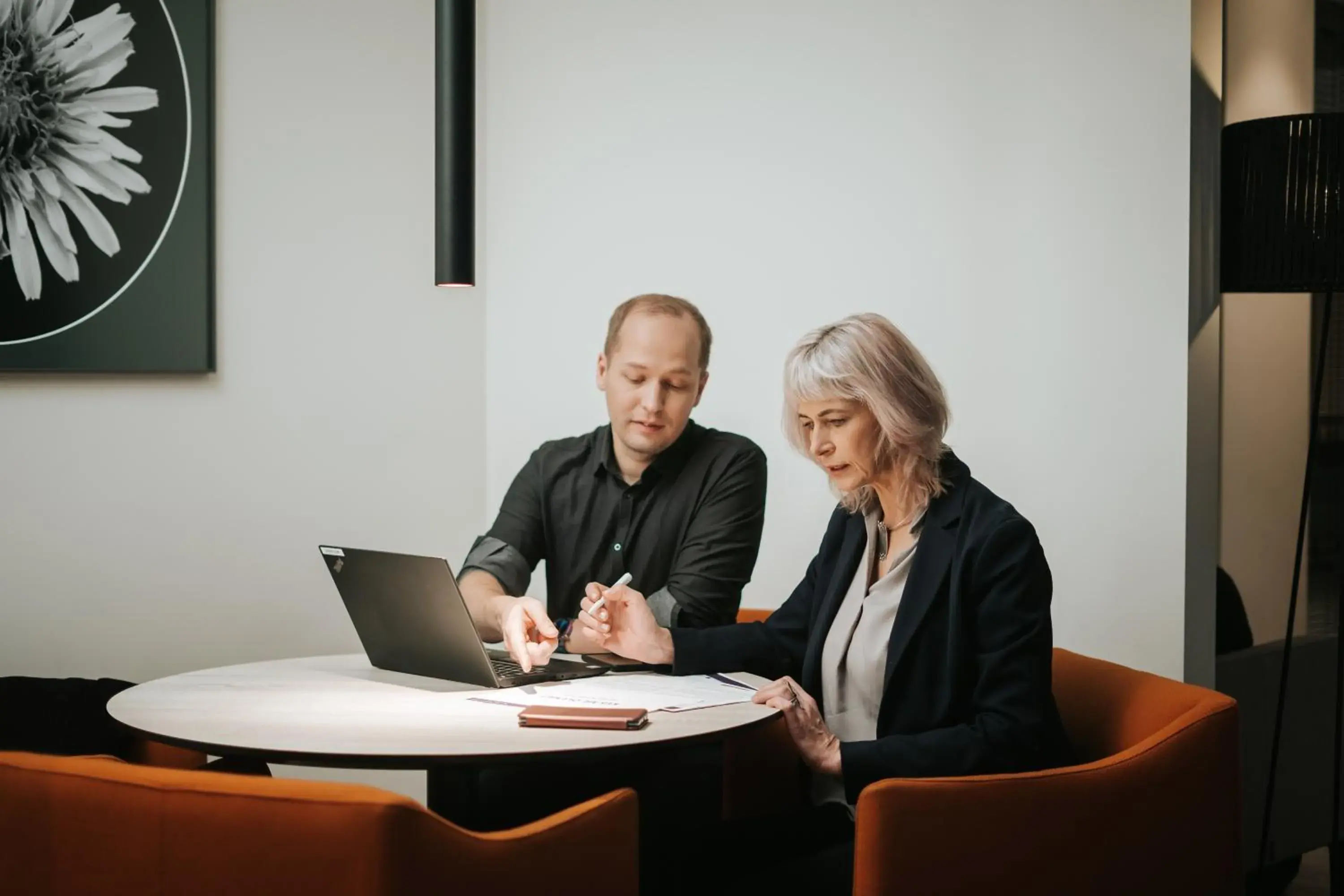 Lobby or reception in Tallink City Hotel Lobby or reception in Tallink City Hotel