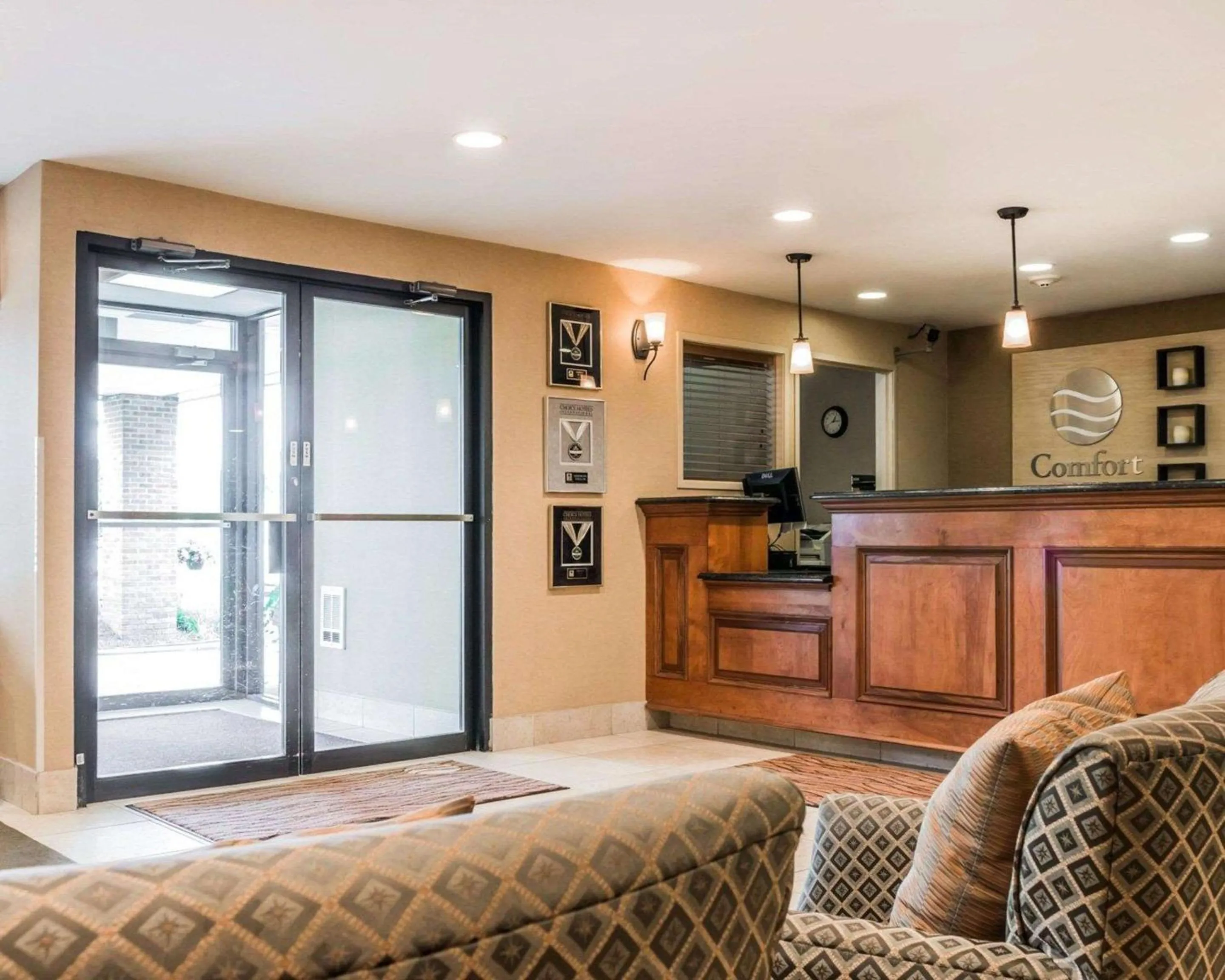 Lobby or reception in Comfort Inn