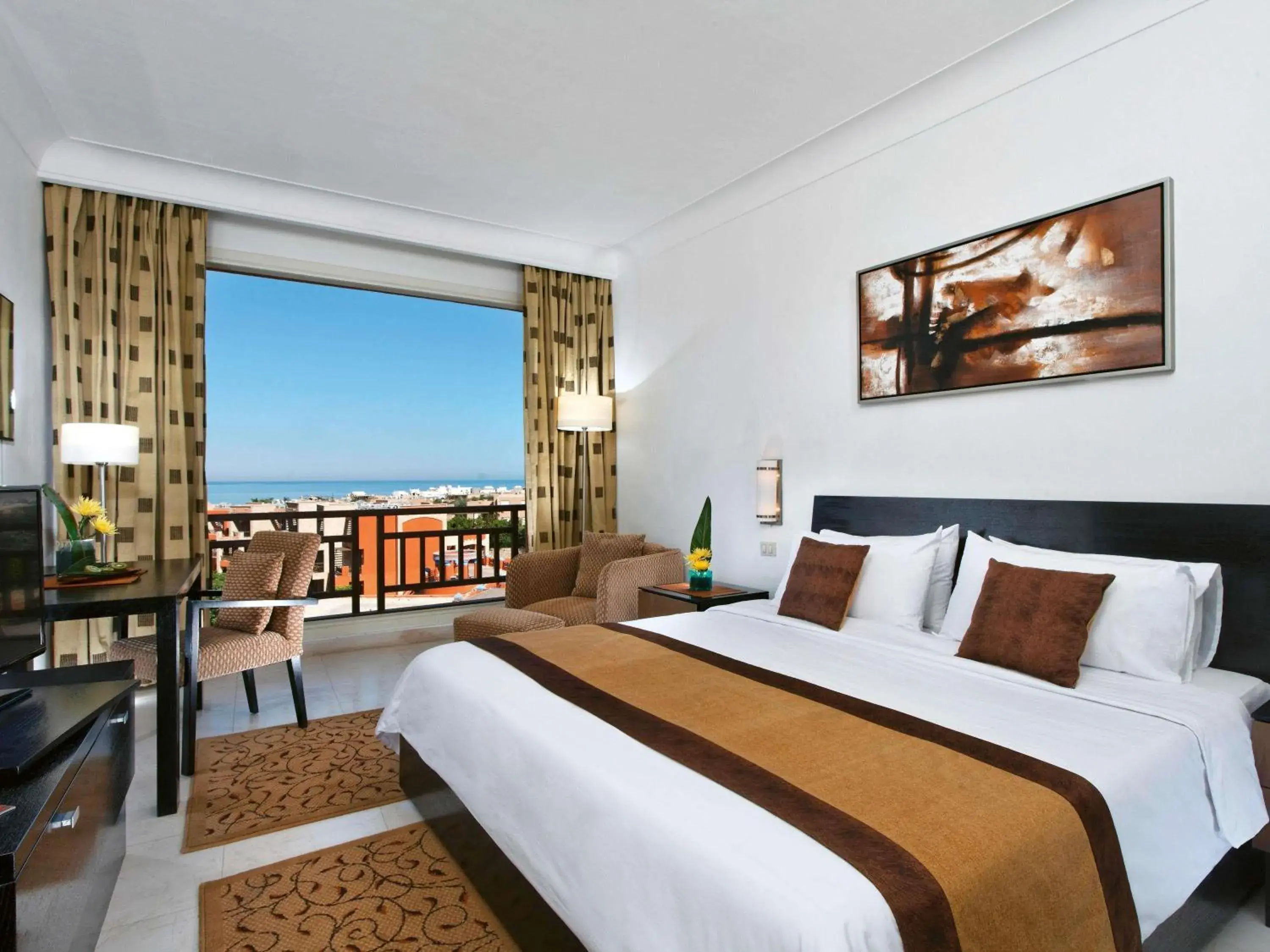 Bed in Mövenpick Resort El Sokhna Bed in Mövenpick Resort El Sokhna