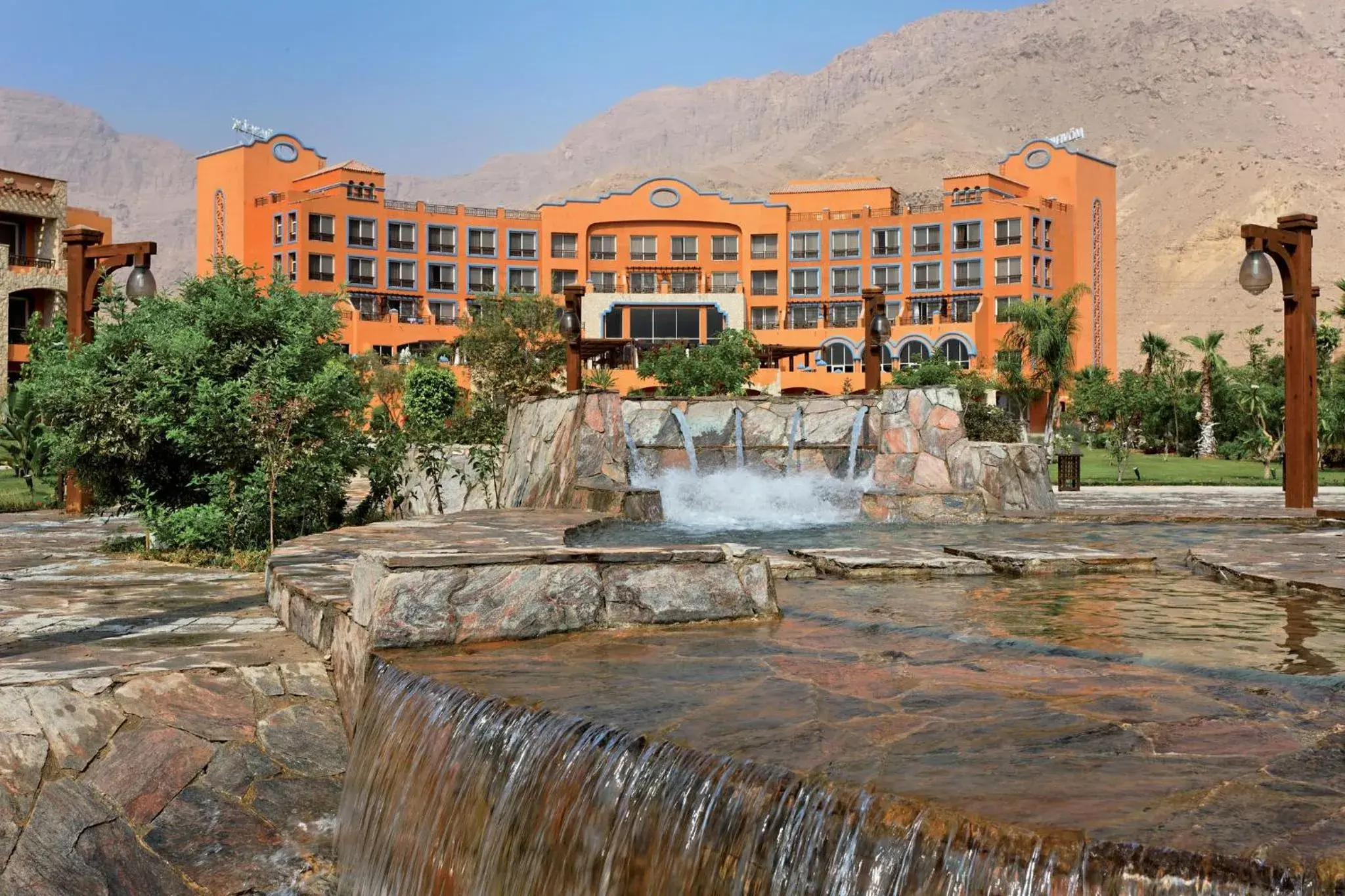 Garden view in Mövenpick Resort El Sokhna Garden view in Mövenpick Resort El Sokhna