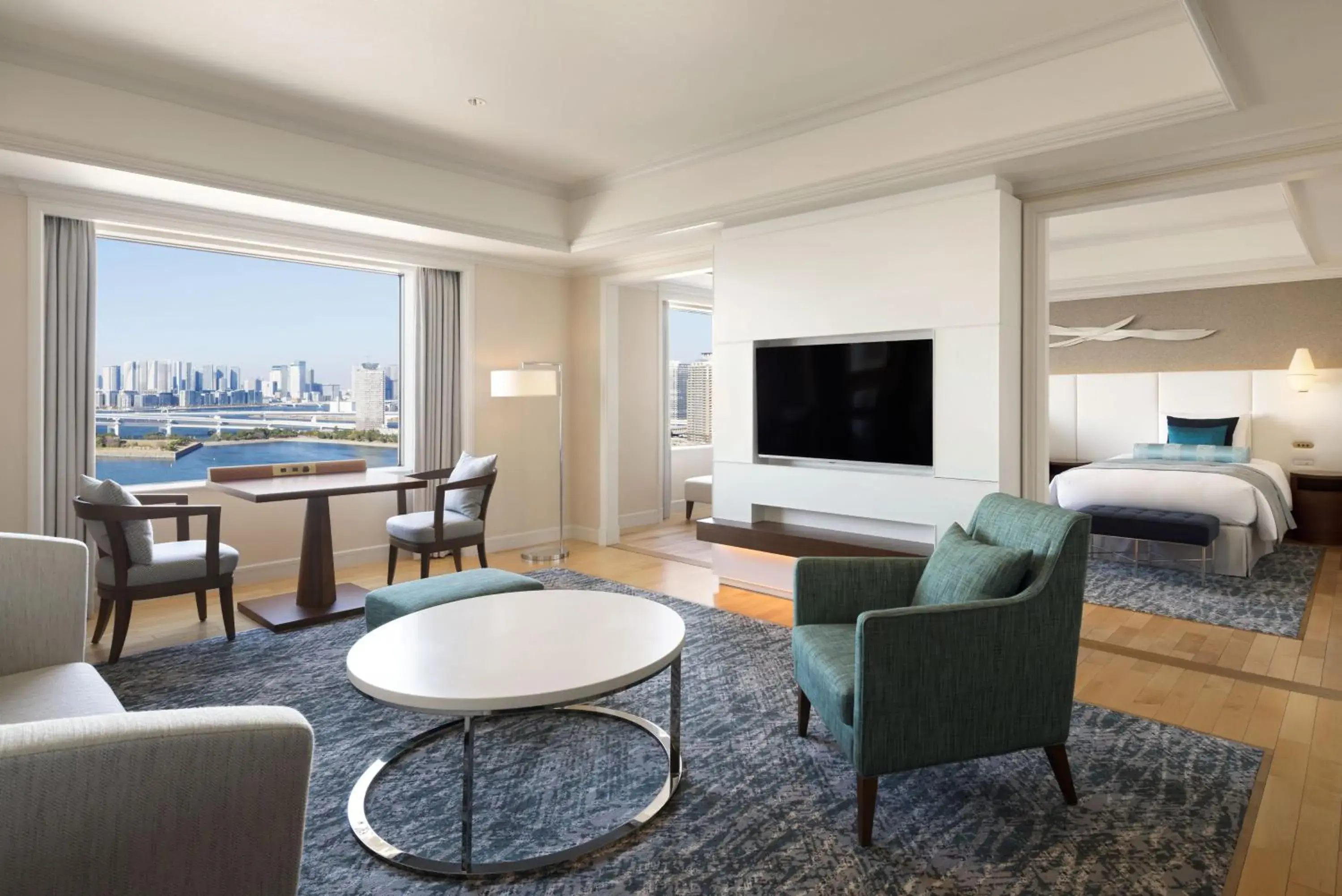 Photo of the whole room, Bed in Grand Nikko Tokyo Daiba Photo of the whole room, Bed in Grand Nikko Tokyo Daiba