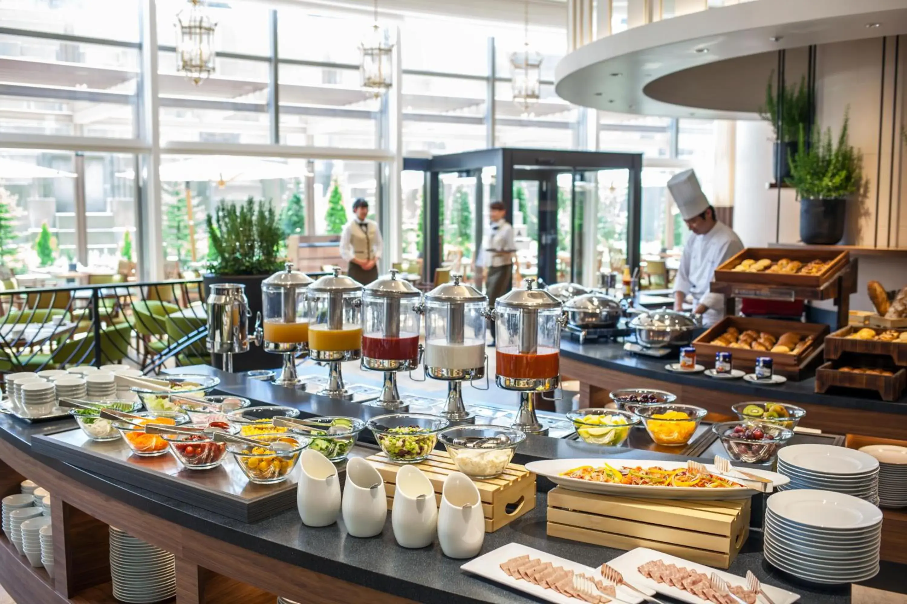 Buffet breakfast in Grand Nikko Tokyo Daiba Buffet breakfast in Grand Nikko Tokyo Daiba