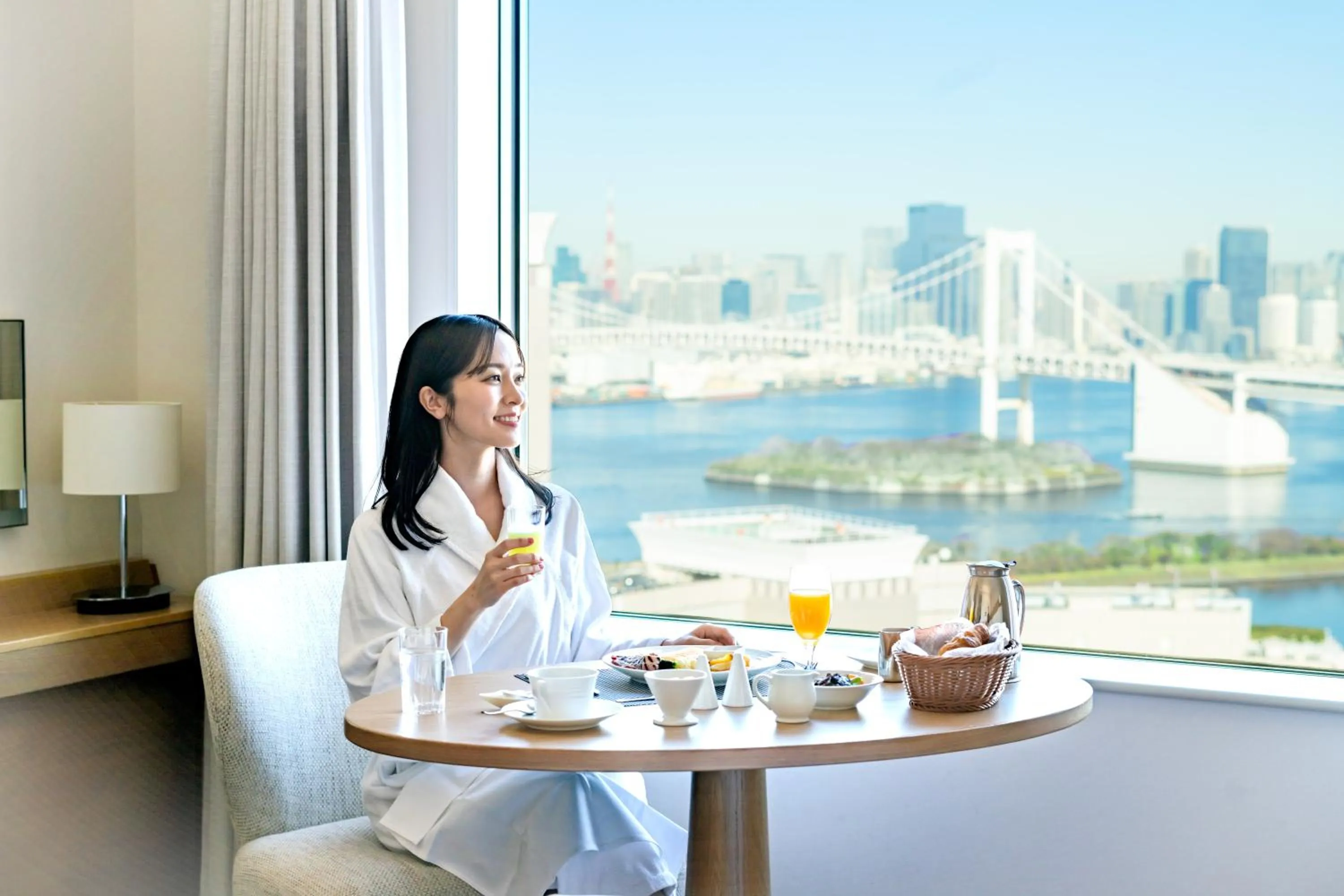 room service in Grand Nikko Tokyo Daiba