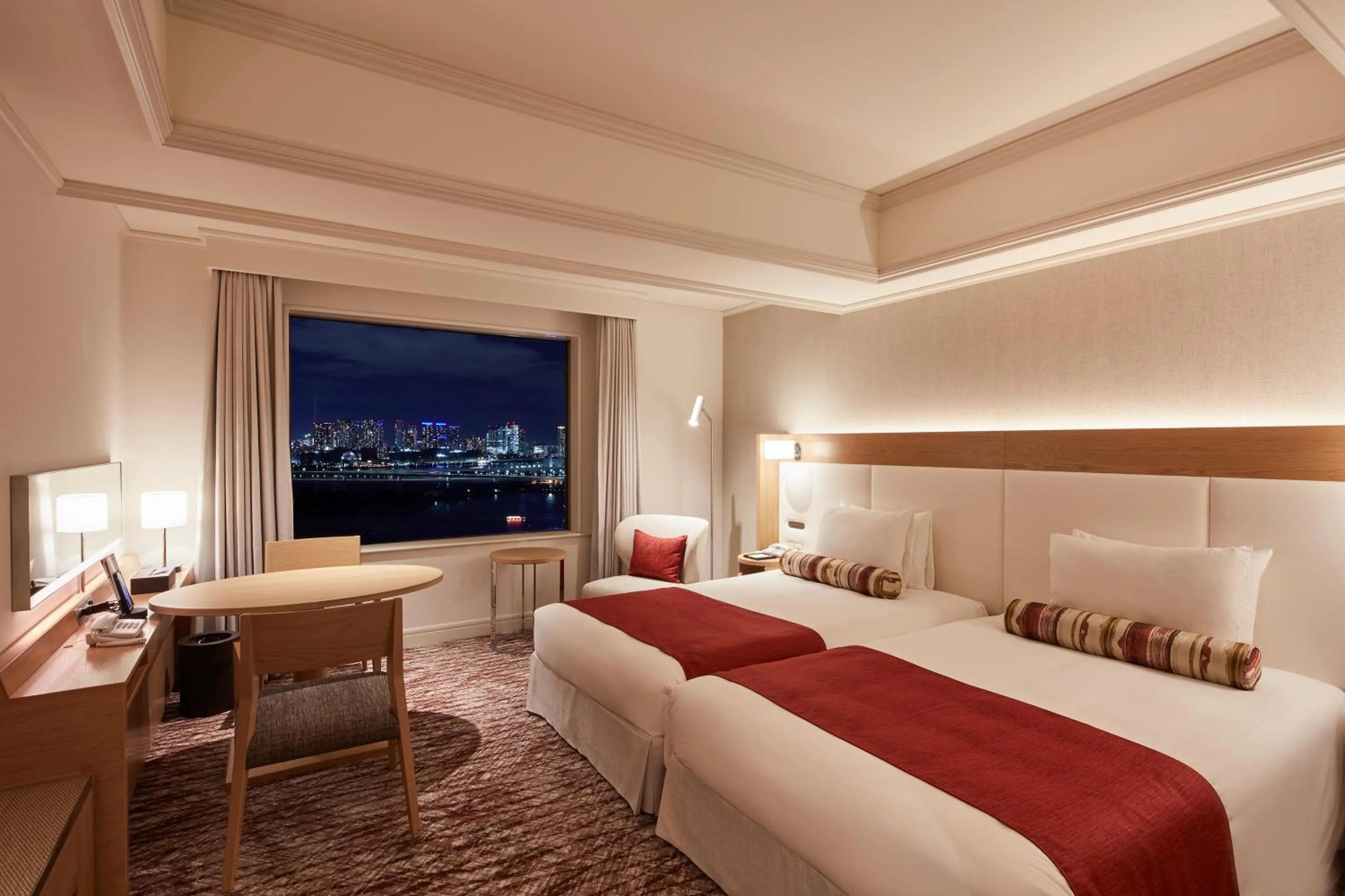 Premier Floor Superior Twin Room - Non Smoking - Rainbow Bridge Side in Grand Nikko Tokyo Daiba
