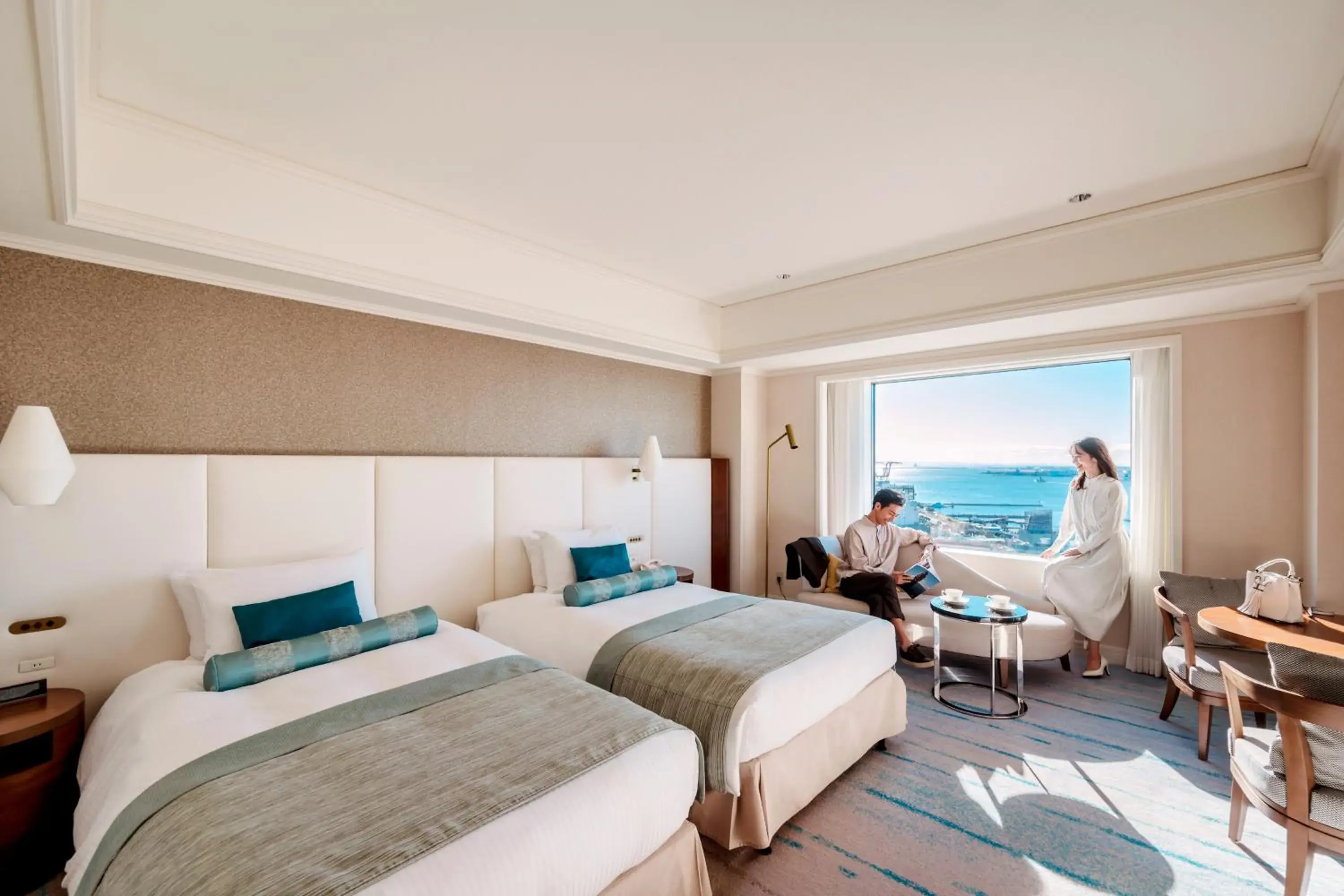 Photo of the whole room, Bed in Grand Nikko Tokyo Daiba Photo of the whole room, Bed in Grand Nikko Tokyo Daiba