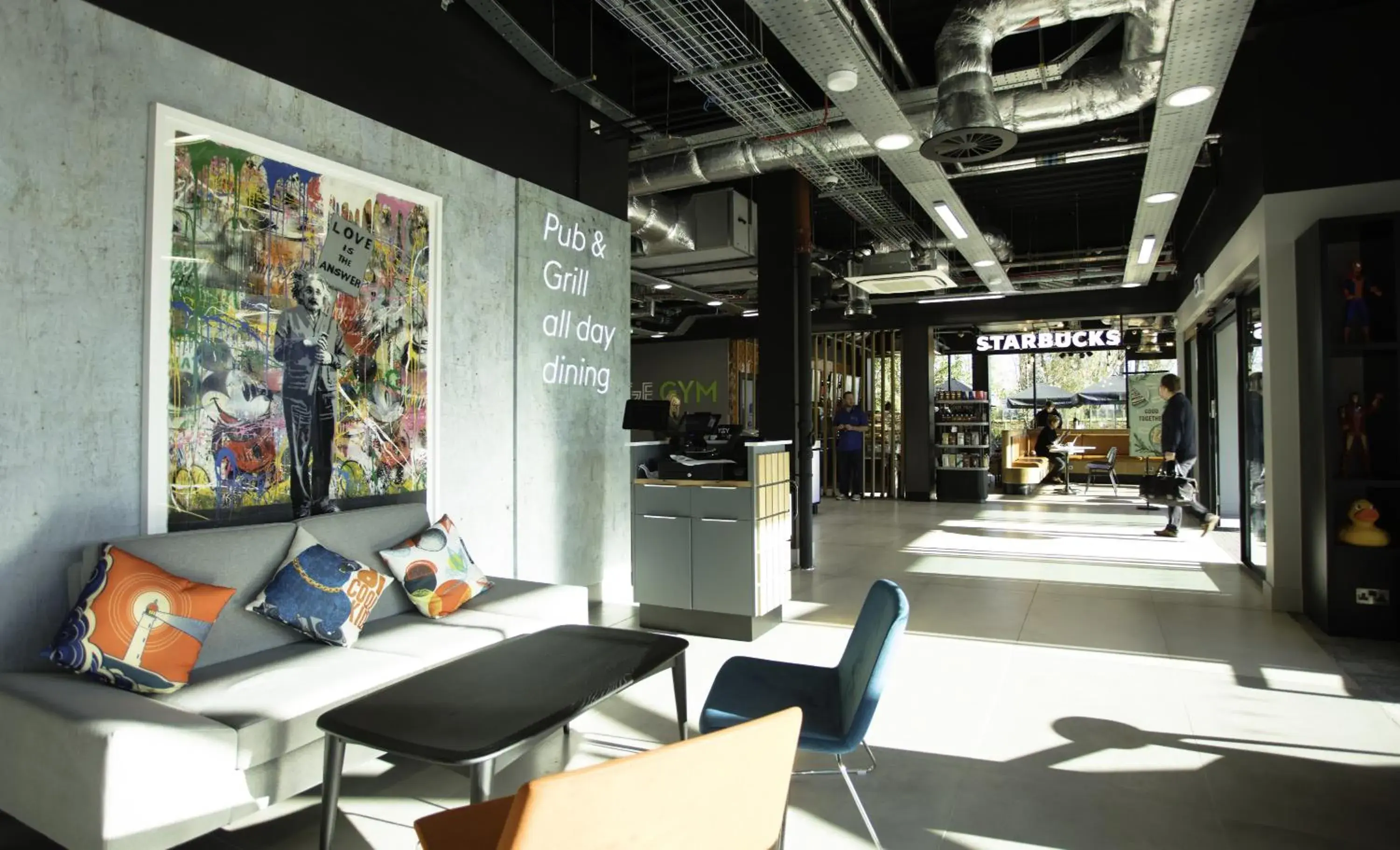 Lobby or reception in Village Hotel Portsmouth Lobby or reception in Village Hotel Portsmouth