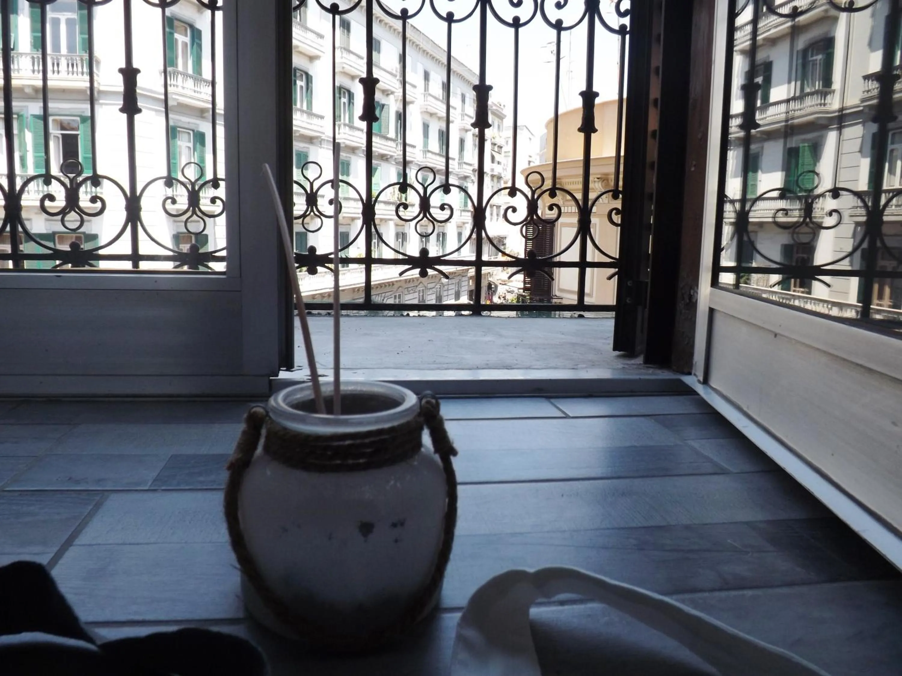 Decorative detail in Domus Alma