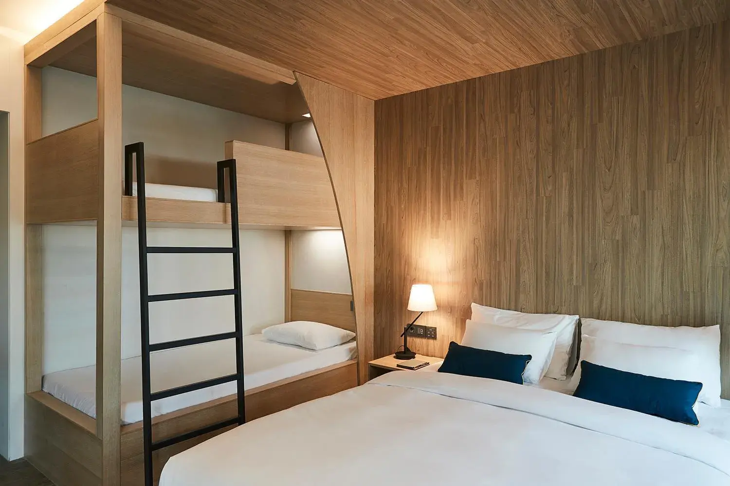 Bed in The Suites Hotel Jeju Bed in The Suites Hotel Jeju