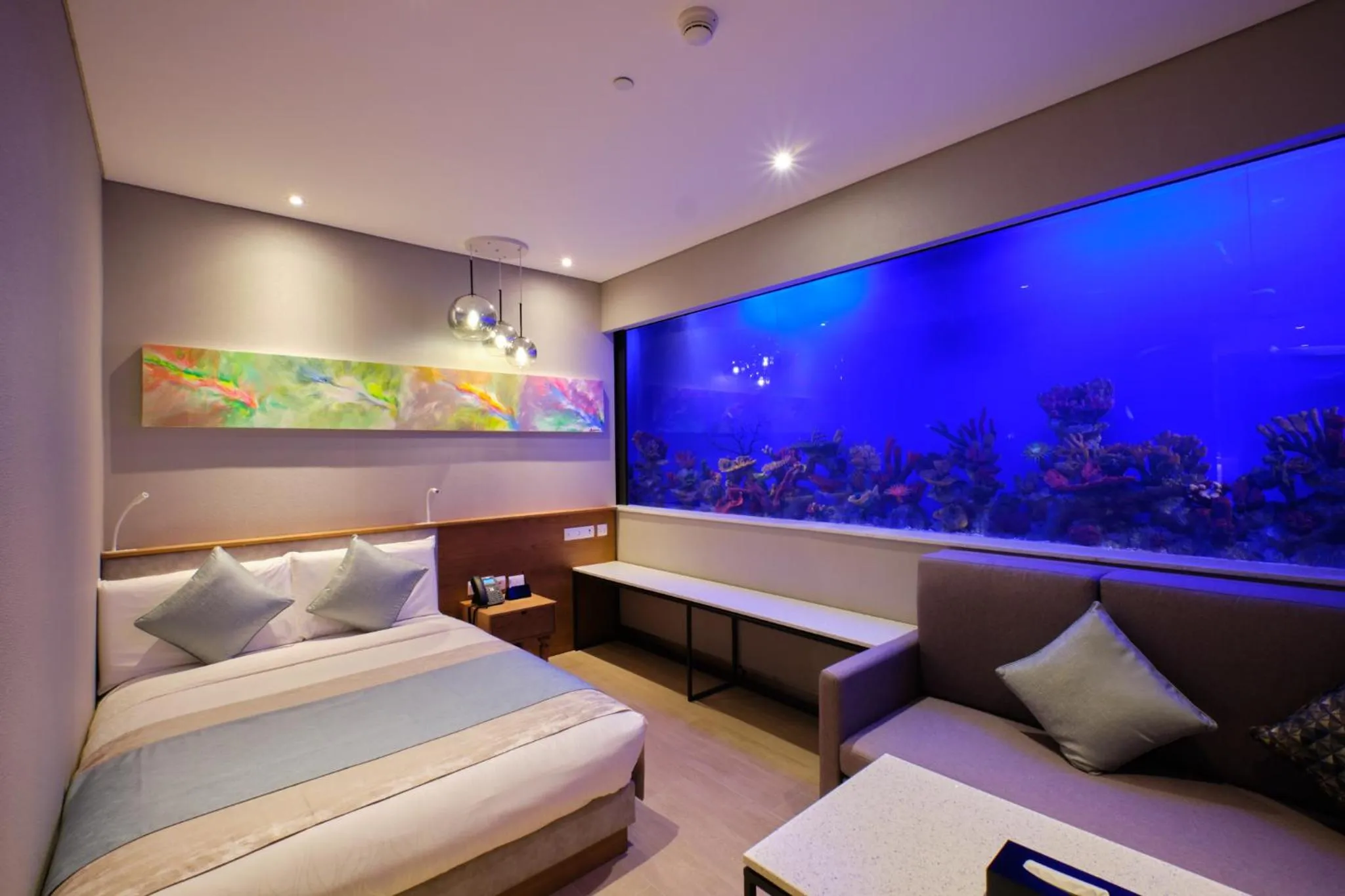 Bedroom, Bed in Hotel H2O