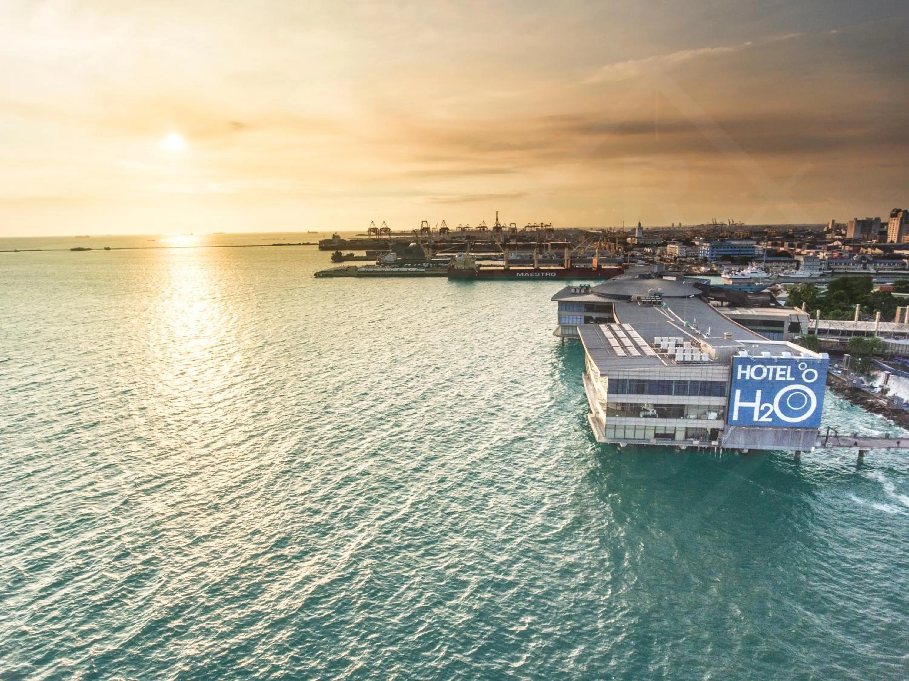 Bird's eye view in Hotel H2O