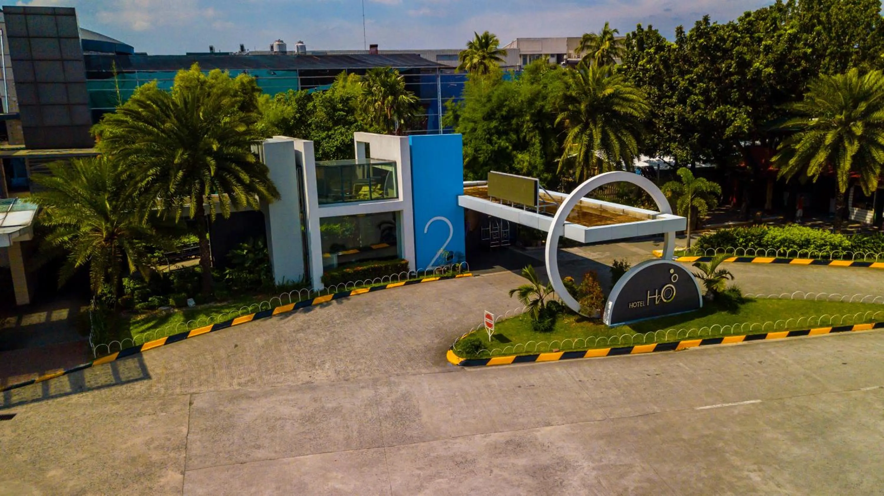 Decorative detail in Hotel H2O