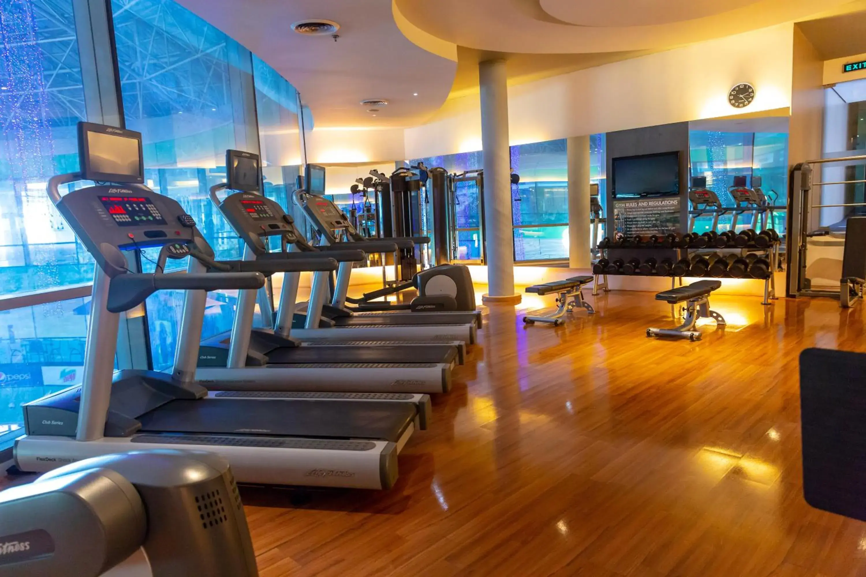 Fitness centre/facilities in Hotel H2O Fitness centre/facilities in Hotel H2O
