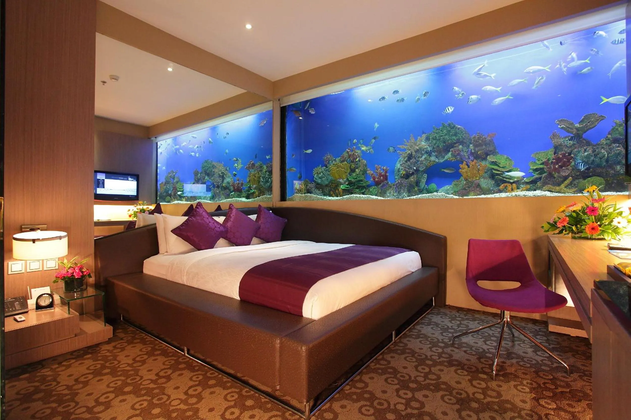Bed in Hotel H2O