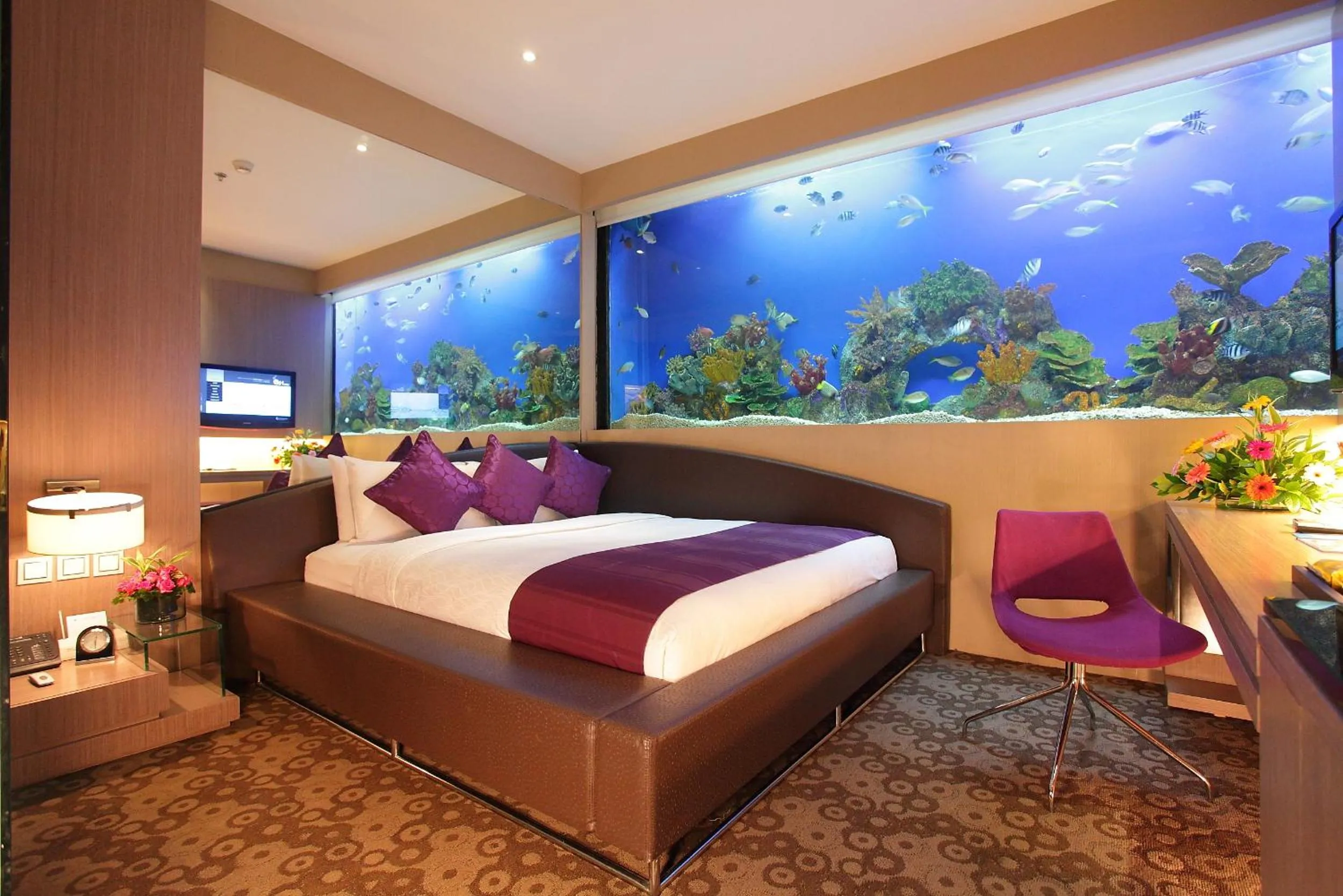 Bed in Hotel H2O