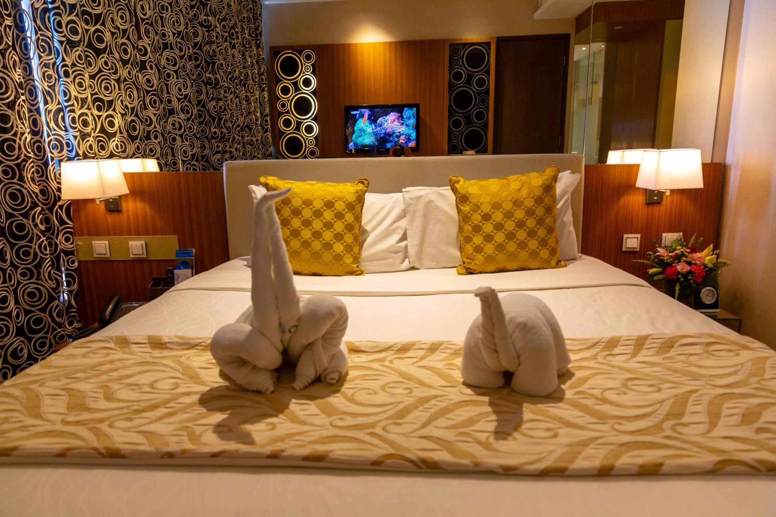Bed in Hotel H2O