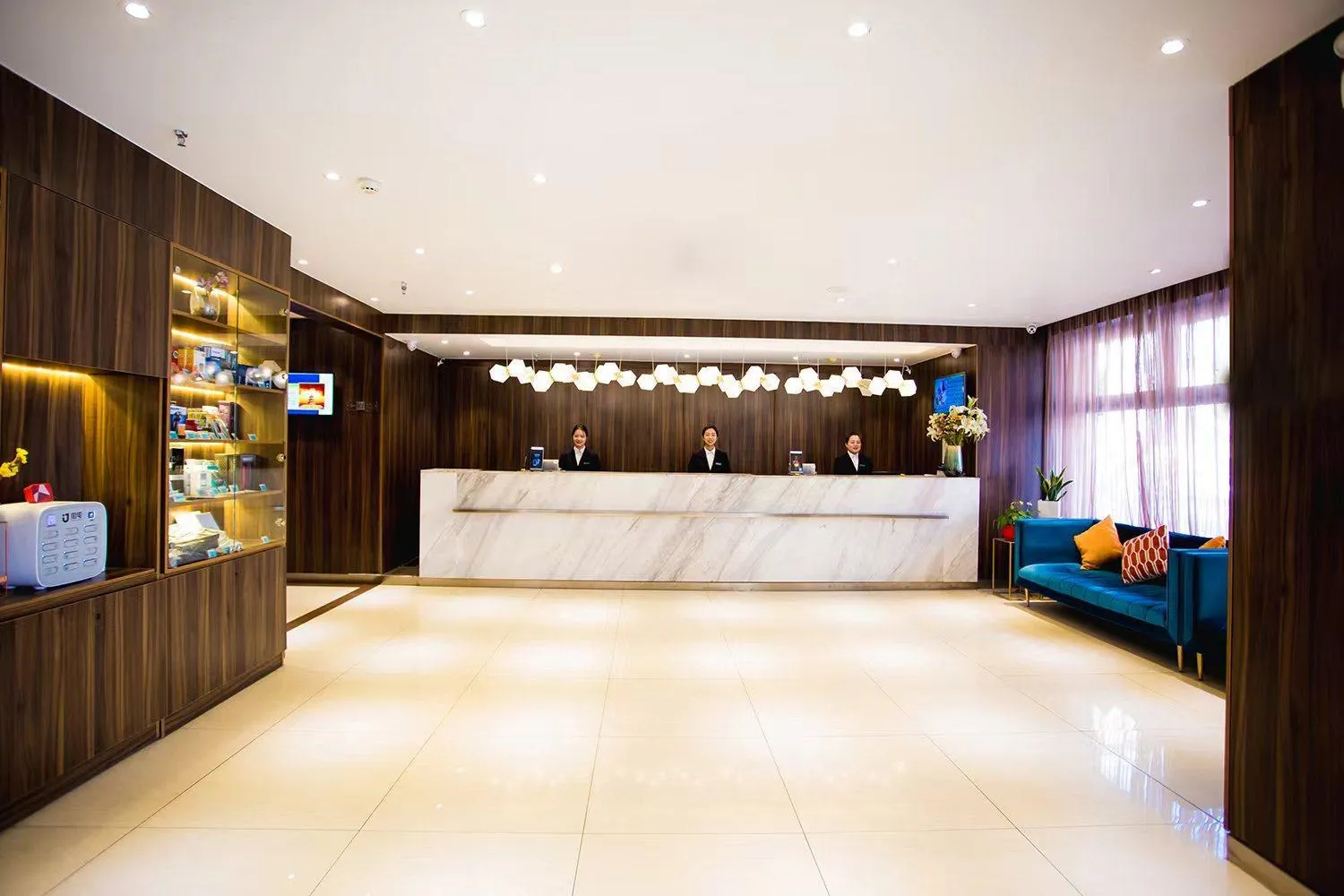 Lobby/Reception in Jinjiang Inn - Beijing Guangqumen