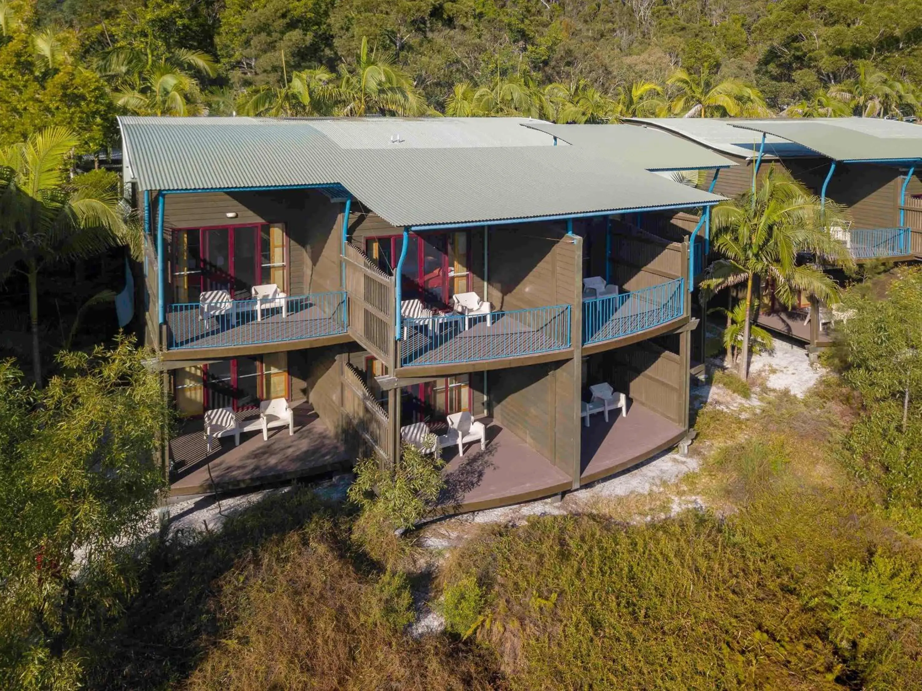 Property building in Kingfisher Bay Resort Property building in Kingfisher Bay Resort