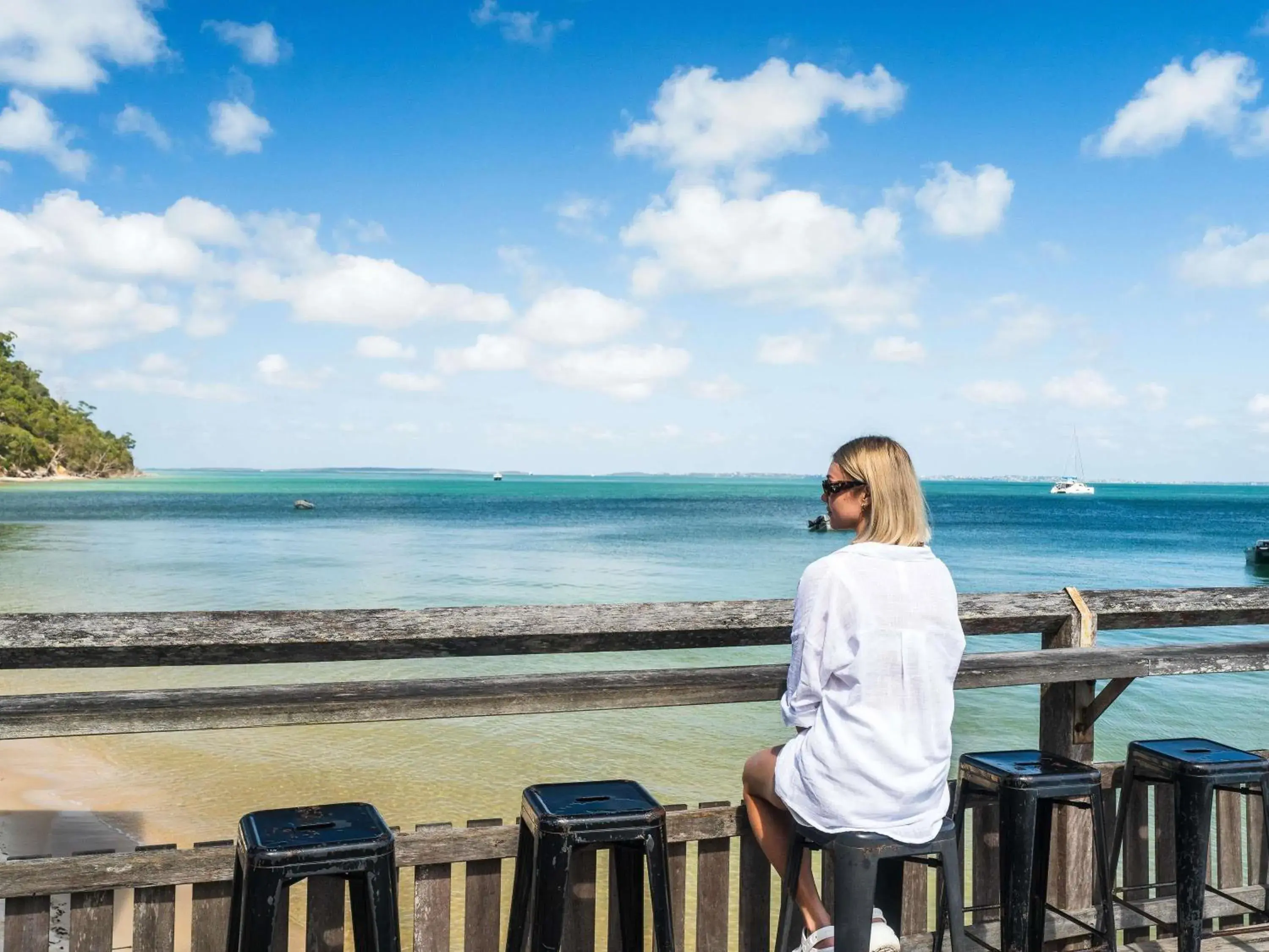 Property building in Kingfisher Bay Resort Property building in Kingfisher Bay Resort