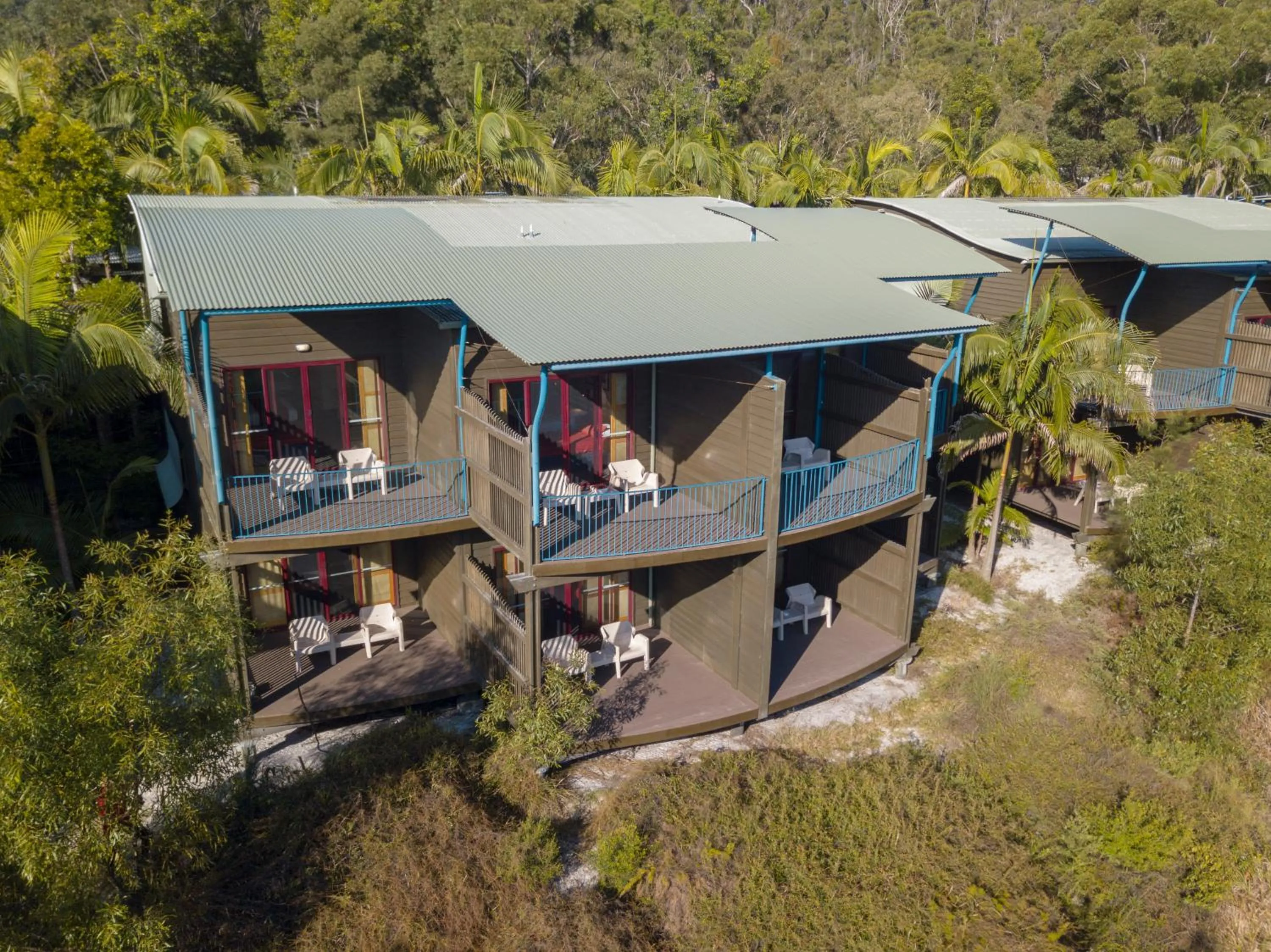 Patio in Kingfisher Bay Resort