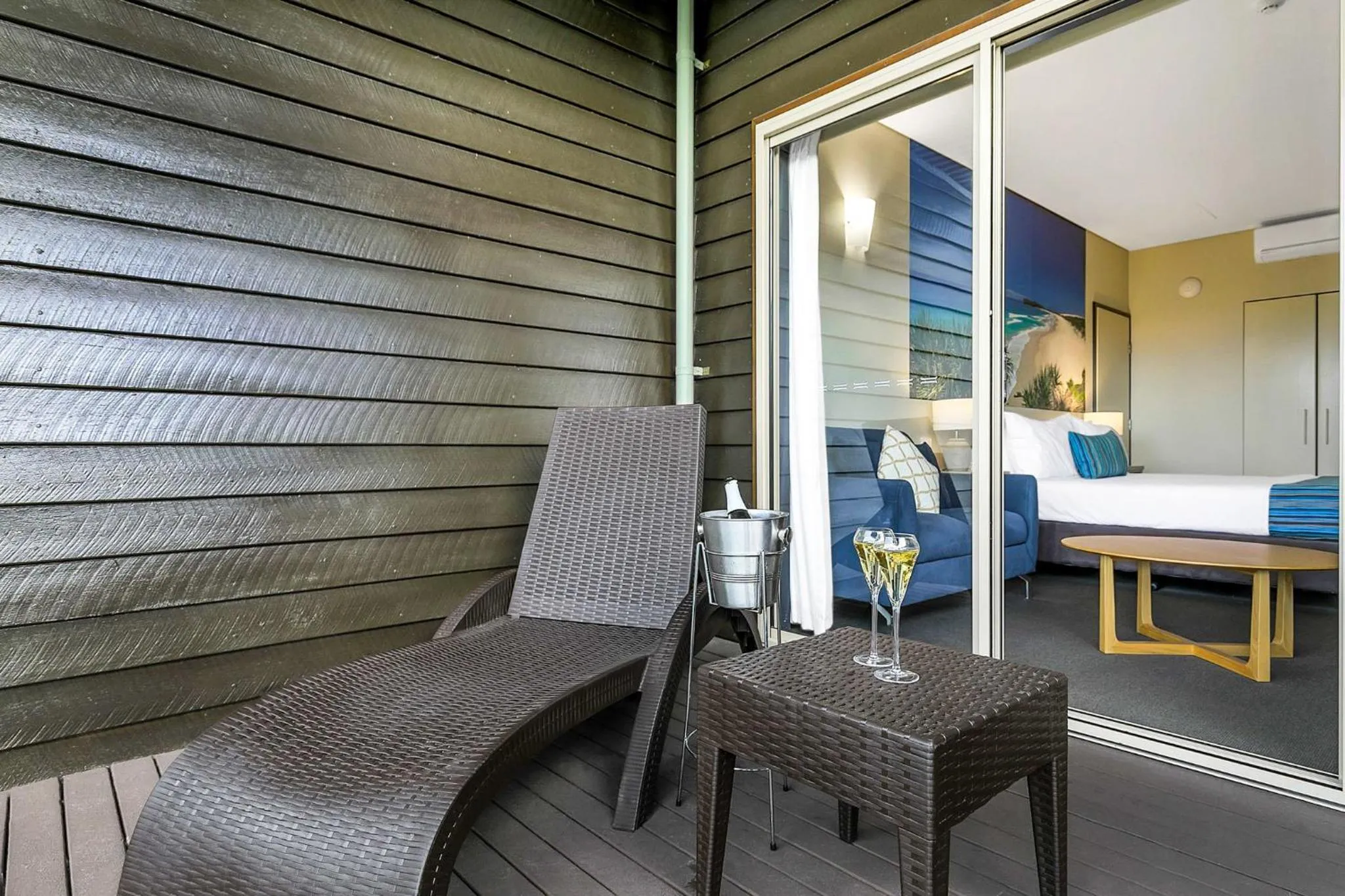 Balcony/Terrace in Kingfisher Bay Resort