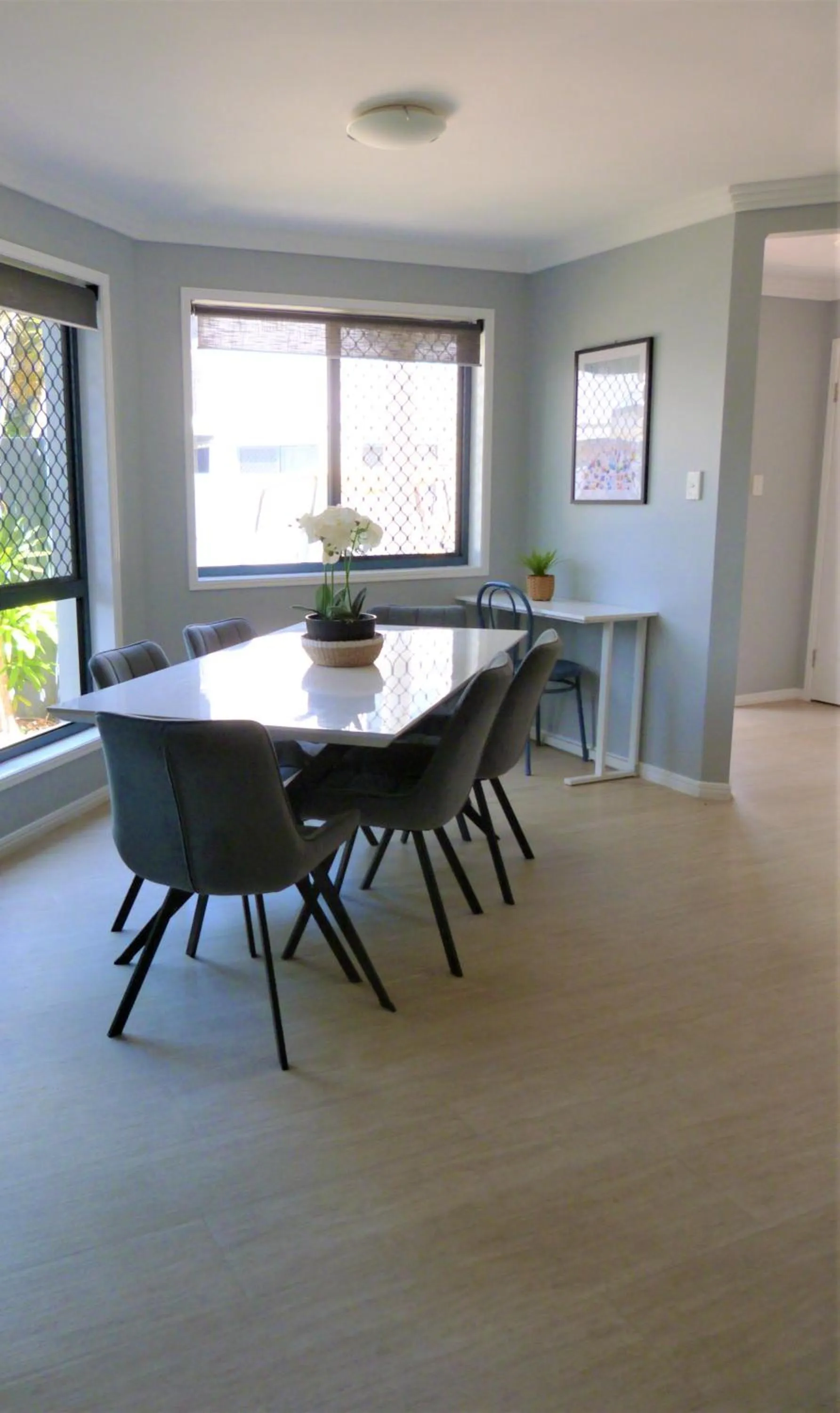 Dining area in Grange Resort Hervey Bay