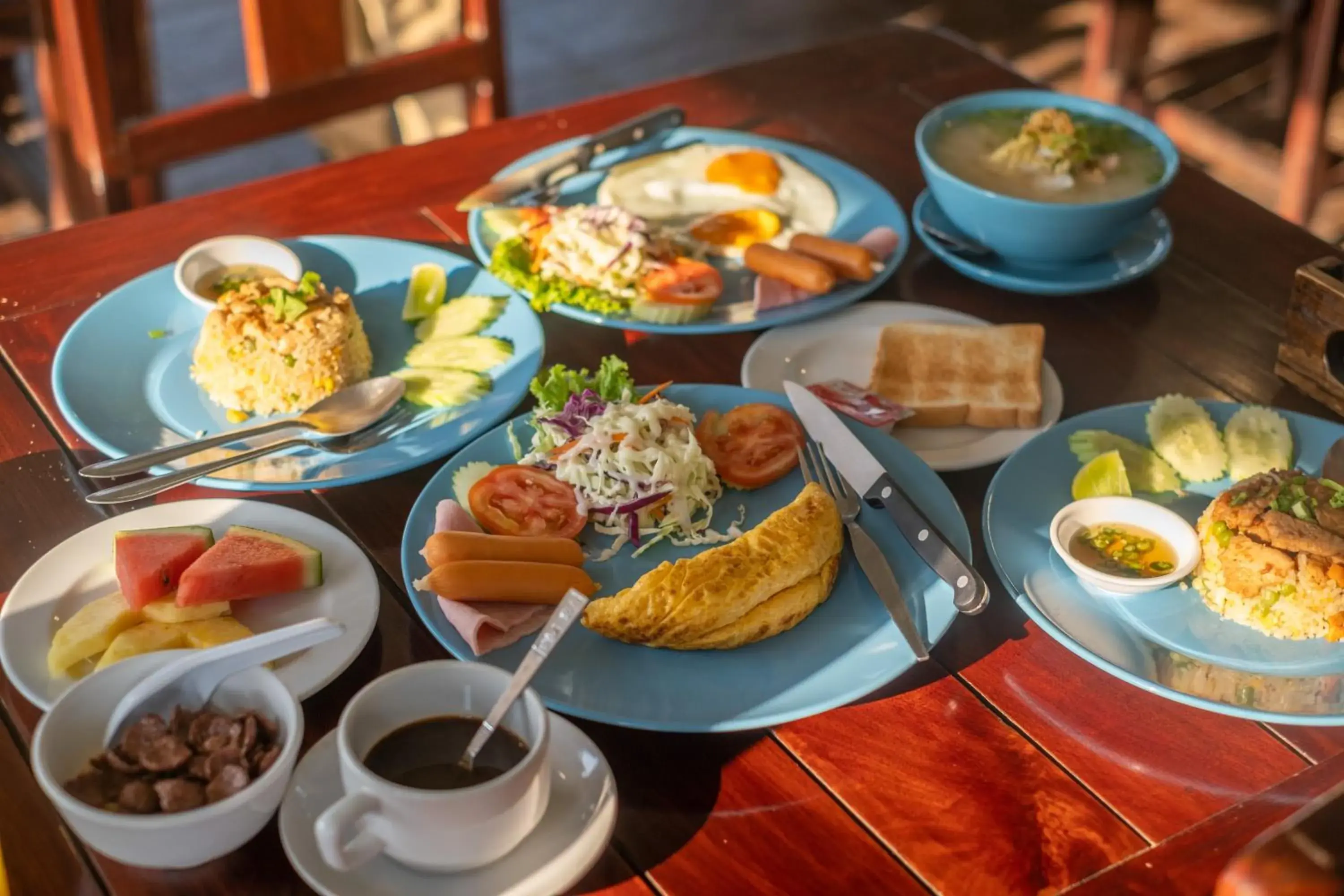 Breakfast in Rocky Point Resort Breakfast in Rocky Point Resort