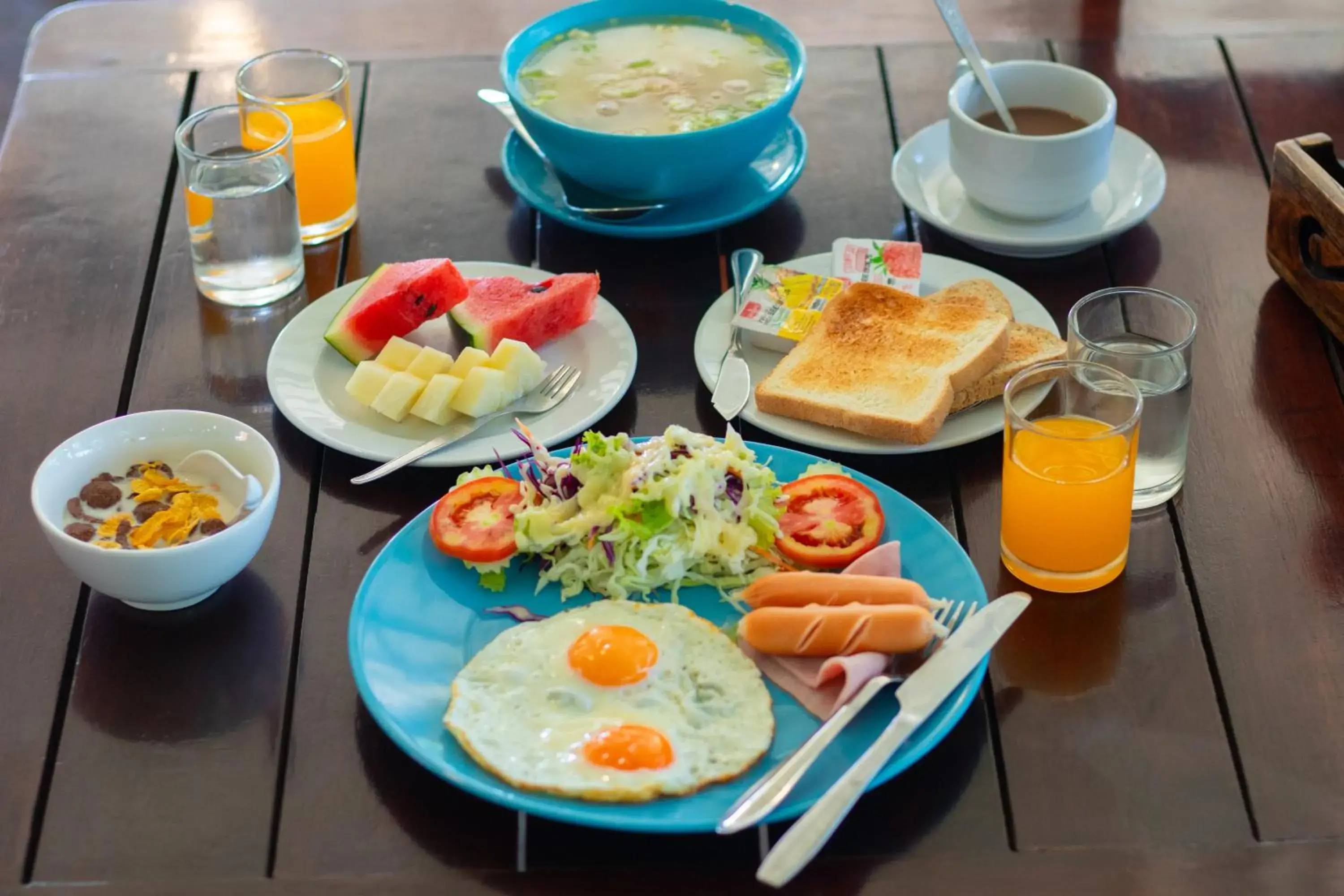 Breakfast in Rocky Point Resort Breakfast in Rocky Point Resort