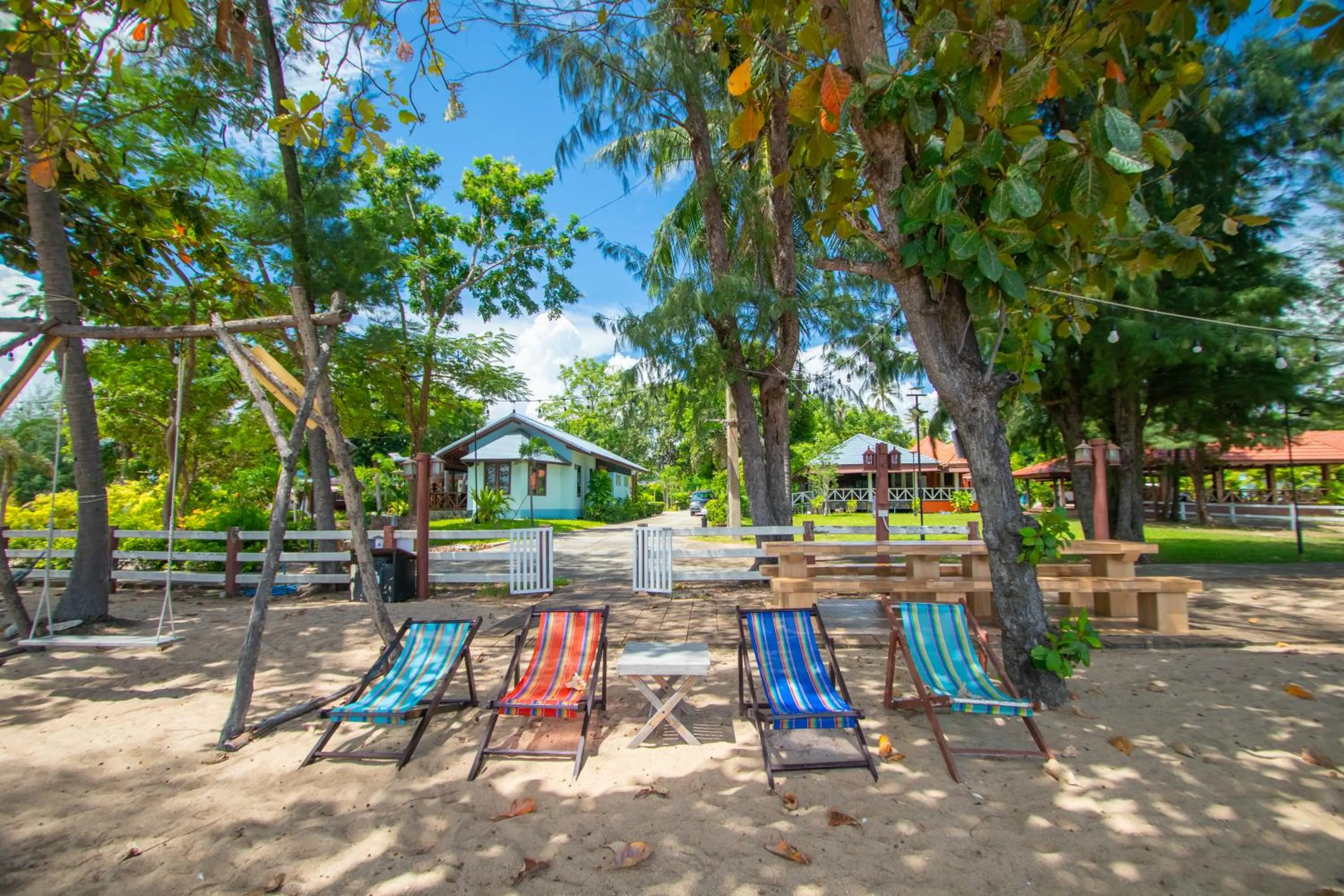 sunbed in Rocky Point Resort