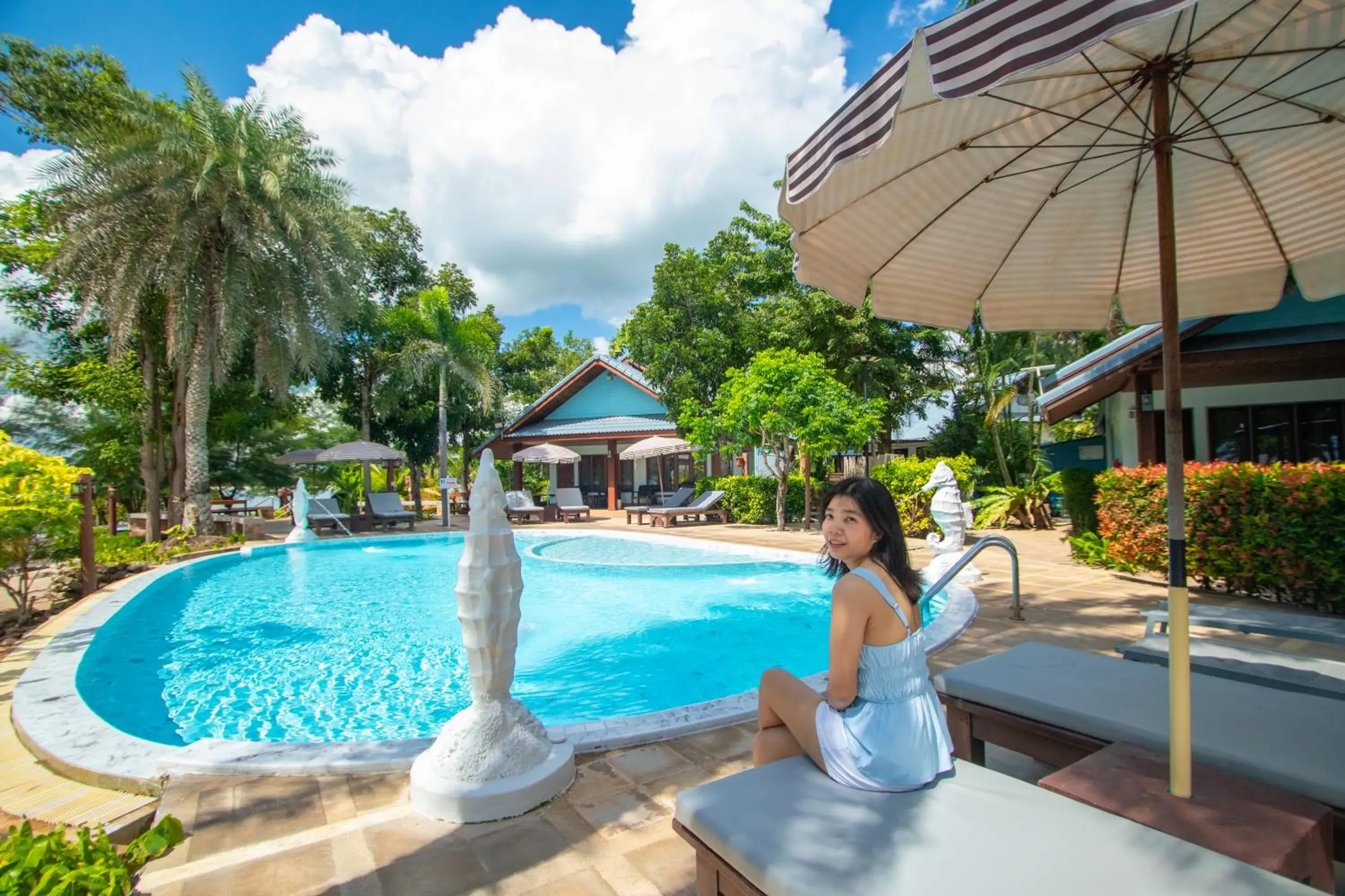 Pool view in Rocky Point Resort Pool view in Rocky Point Resort