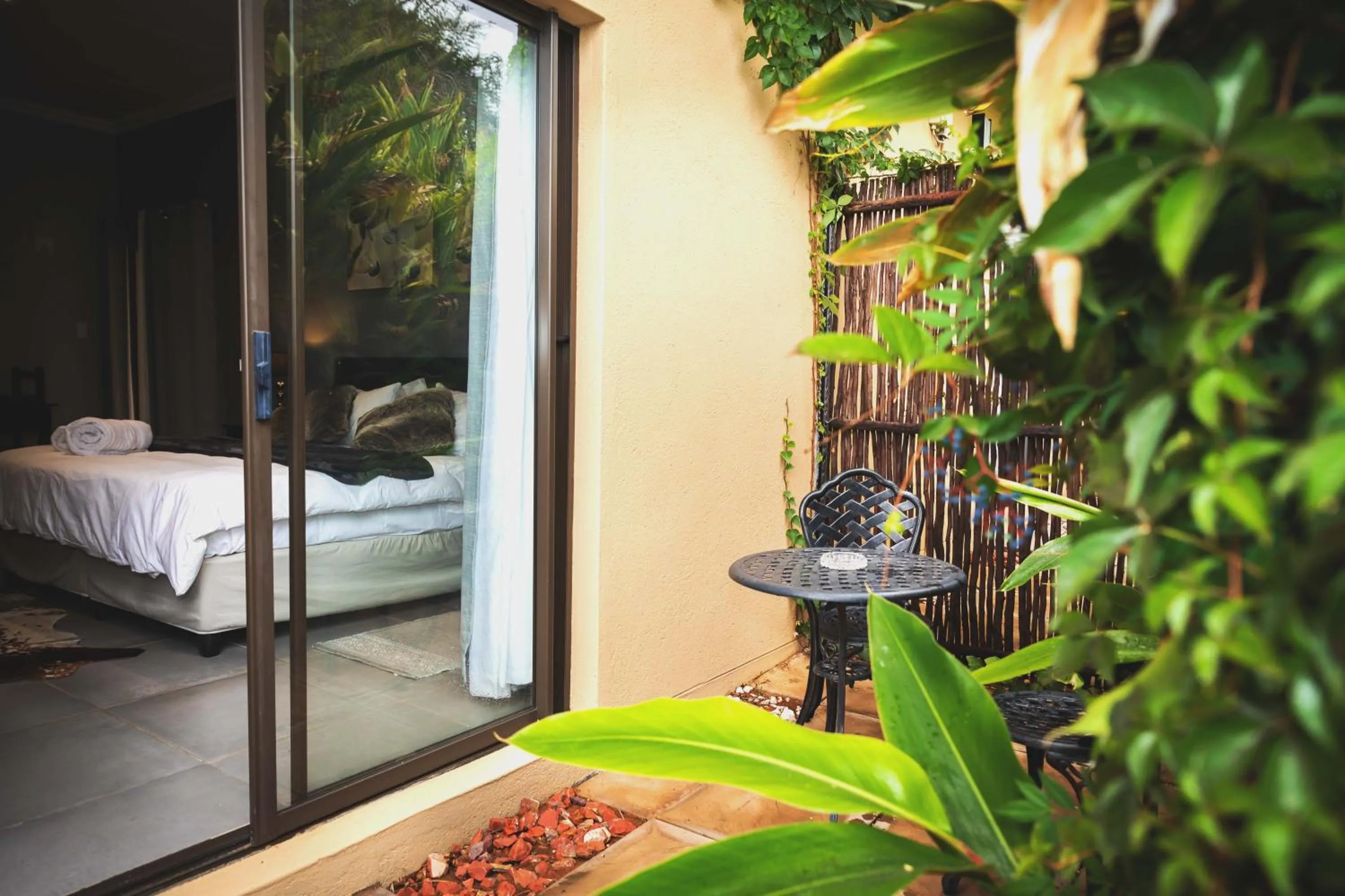 Patio, Bed in Be My Guest