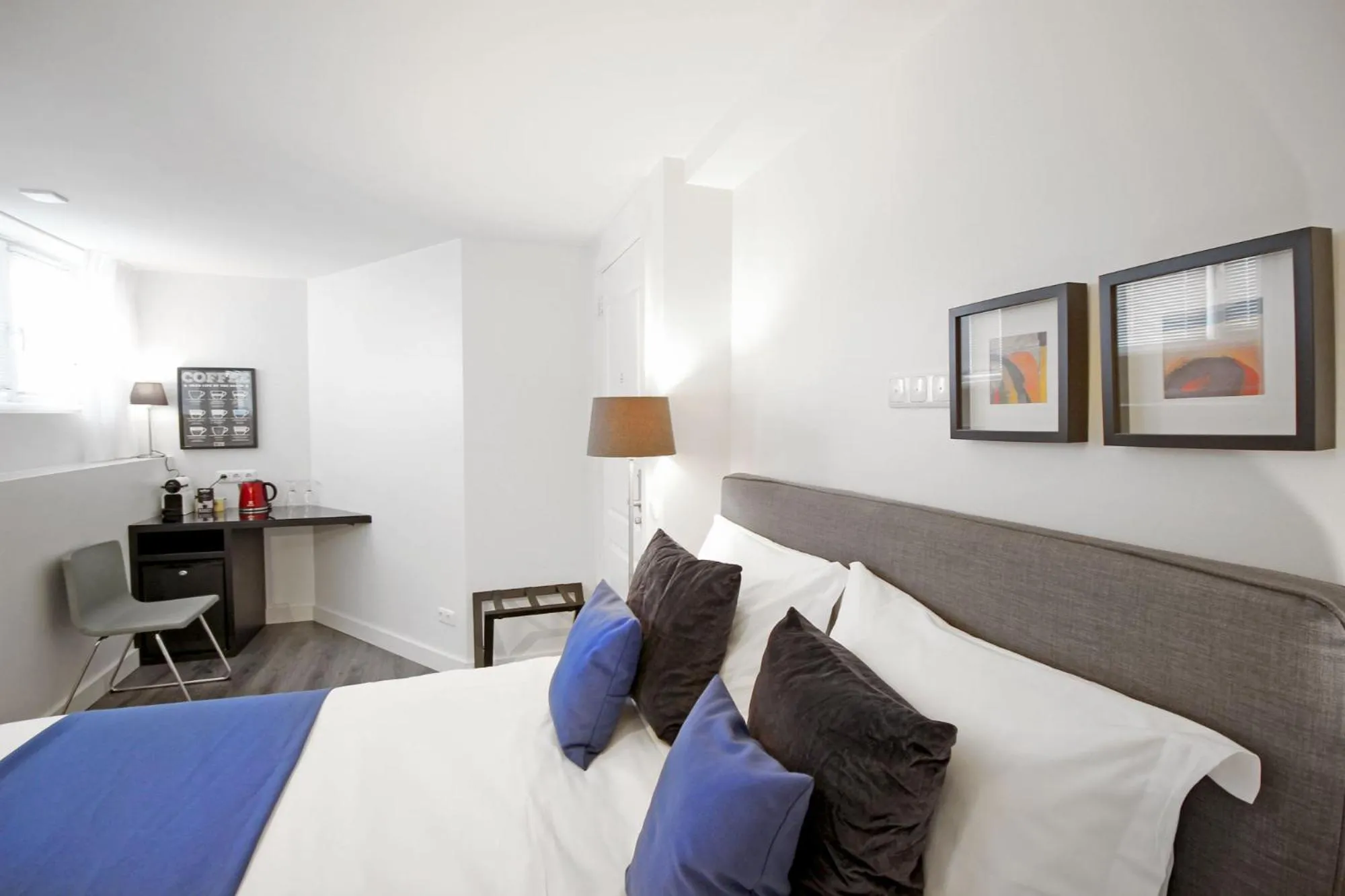 Bedroom, Bed in Romantic suite in Jordaan near CS